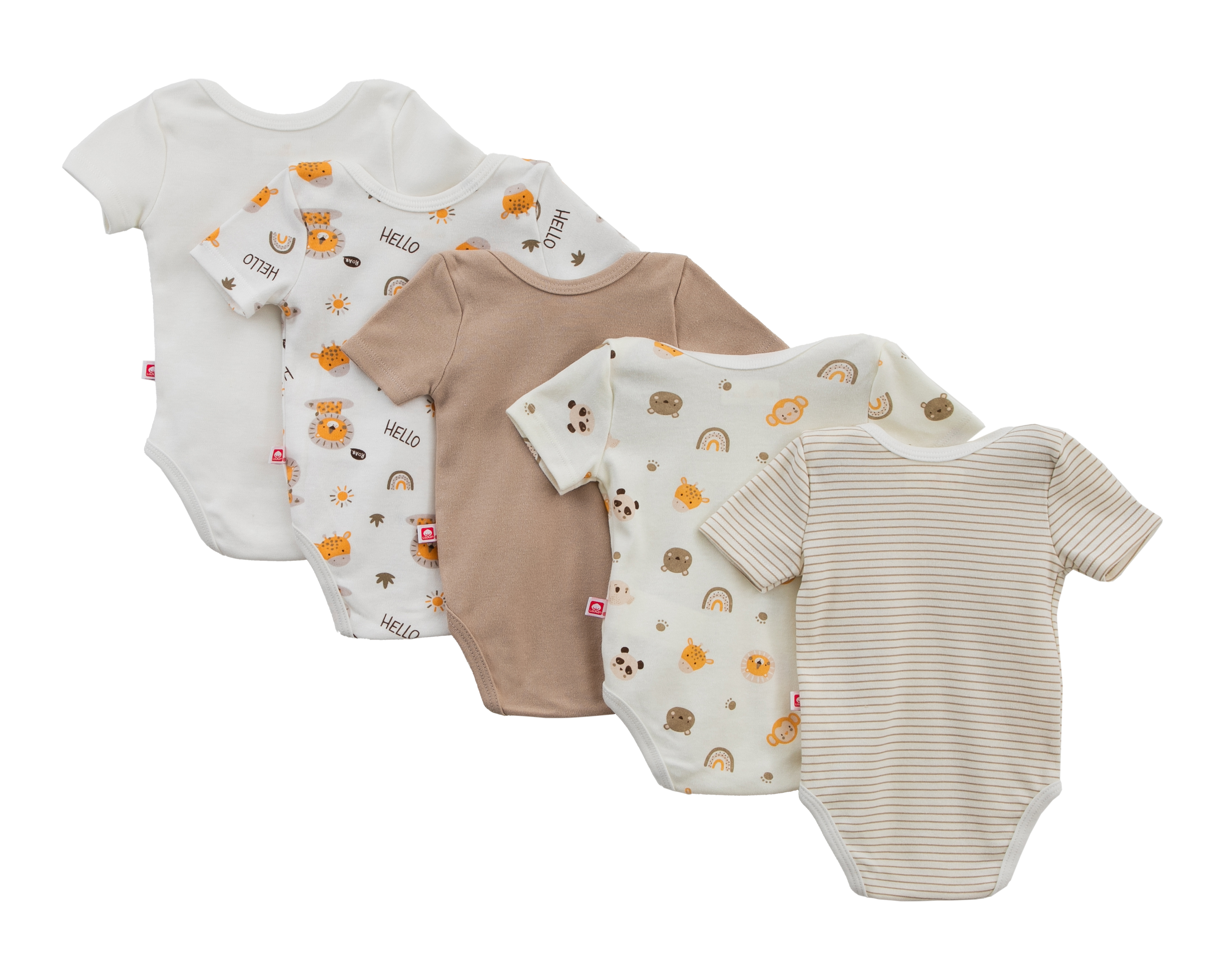 Foto 3 pulgar | Foto 2 | Pañalero para Bebé Niño Baby Circus 5 Piezas