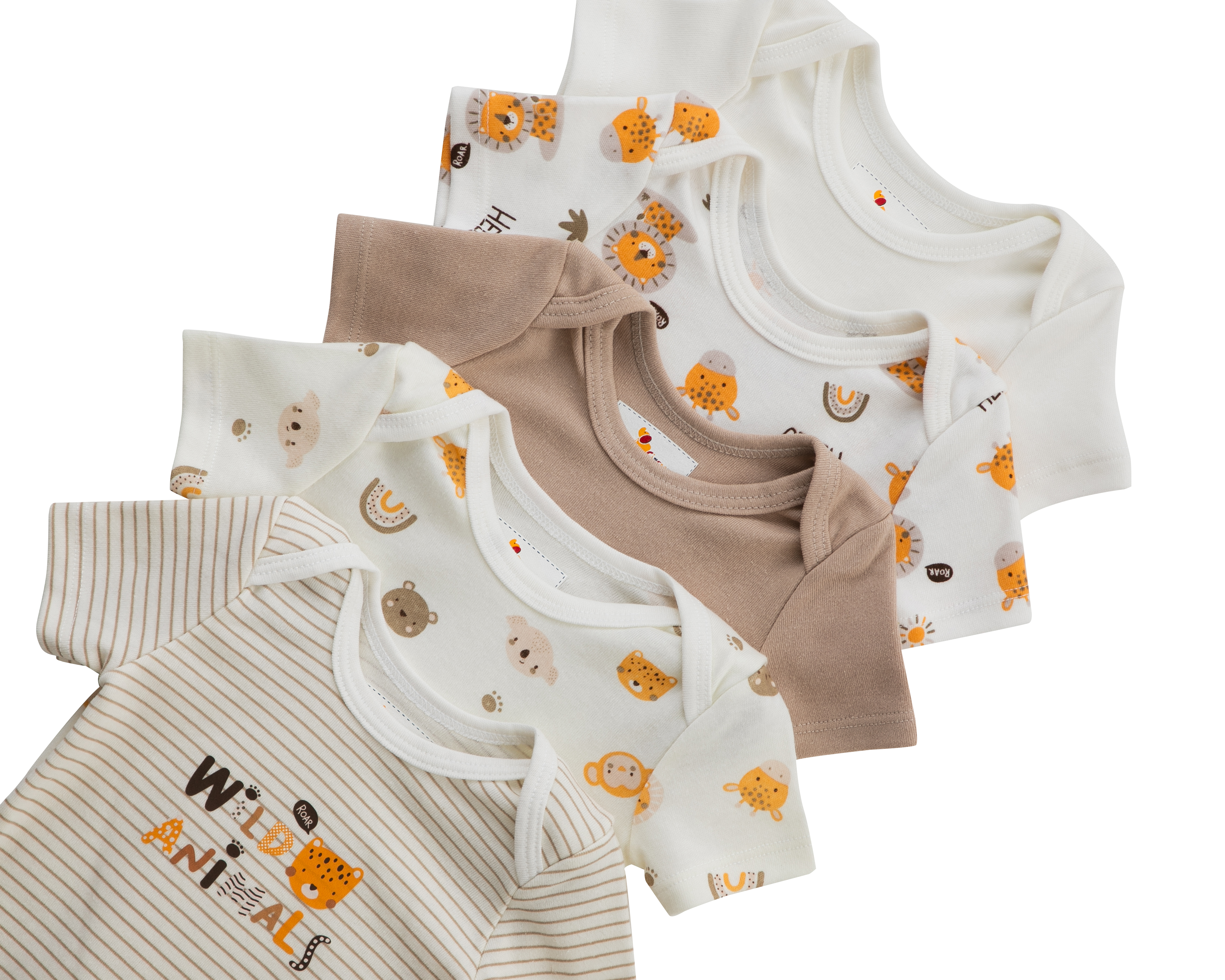 Foto 5 pulgar | Foto 4 | Pañalero para Bebé Niño Baby Circus 5 Piezas