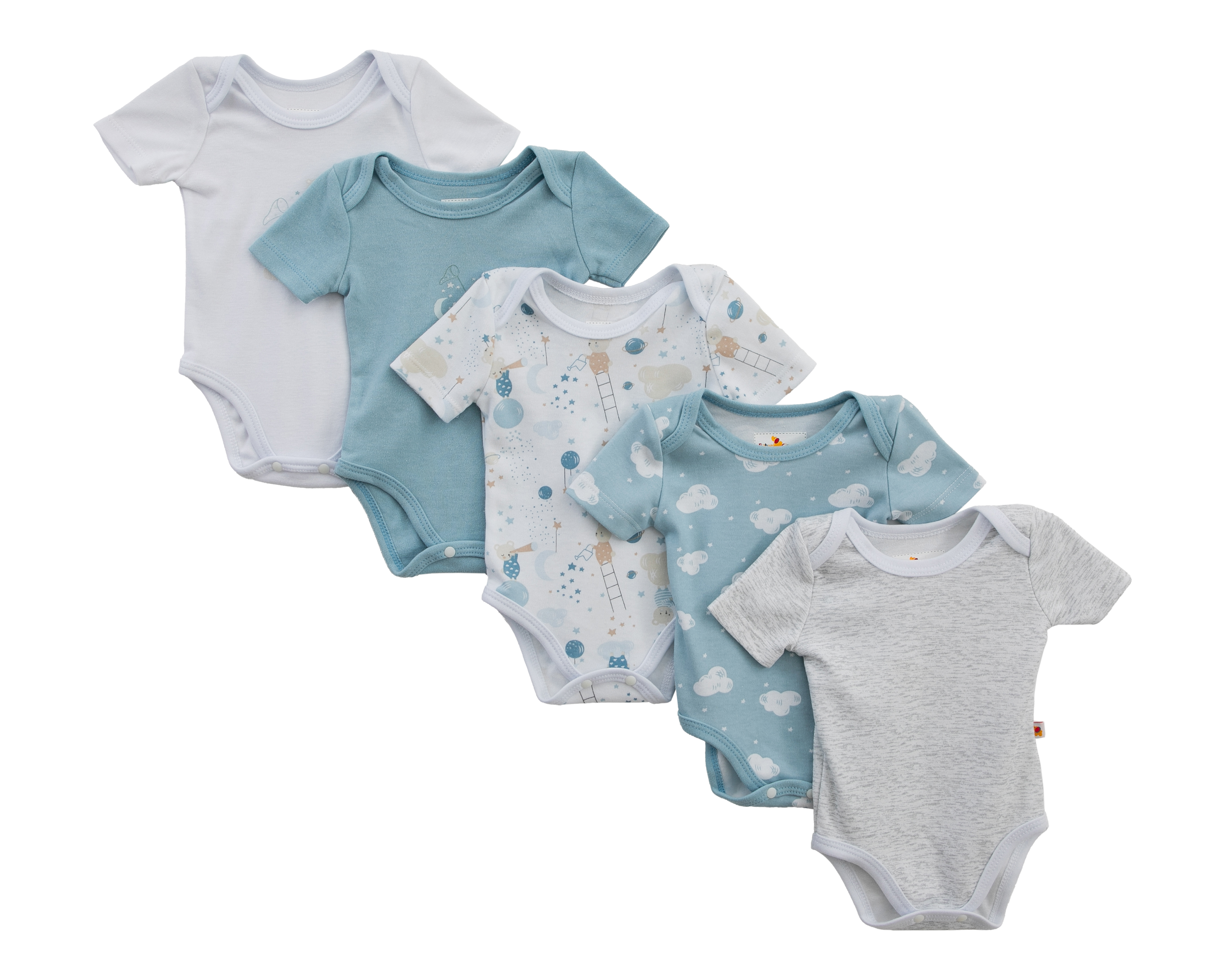 Foto 3 pulgar | Foto 2 | Pañalero para Bebé Niño Baby Circus 5 Piezas