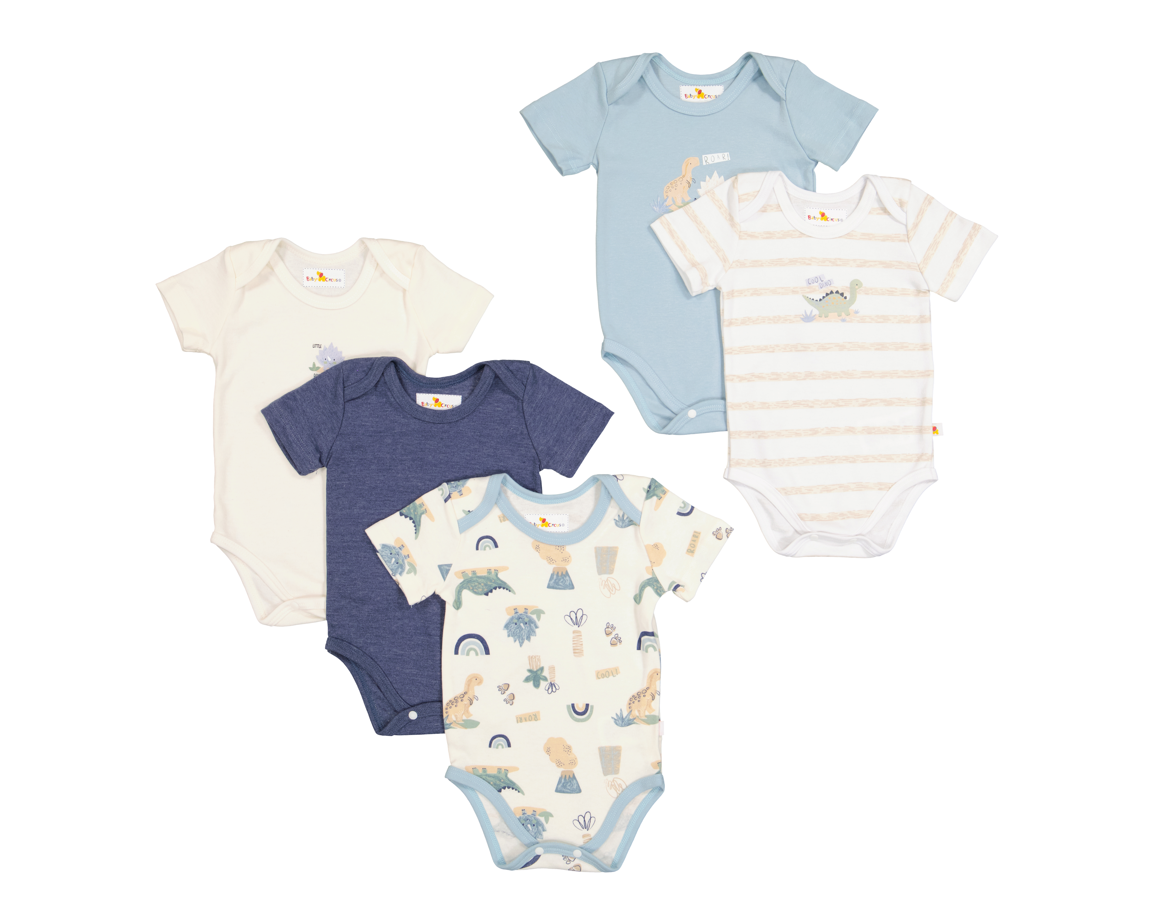 Pañalero para Bebé Niño Baby Circus 5 Piezas