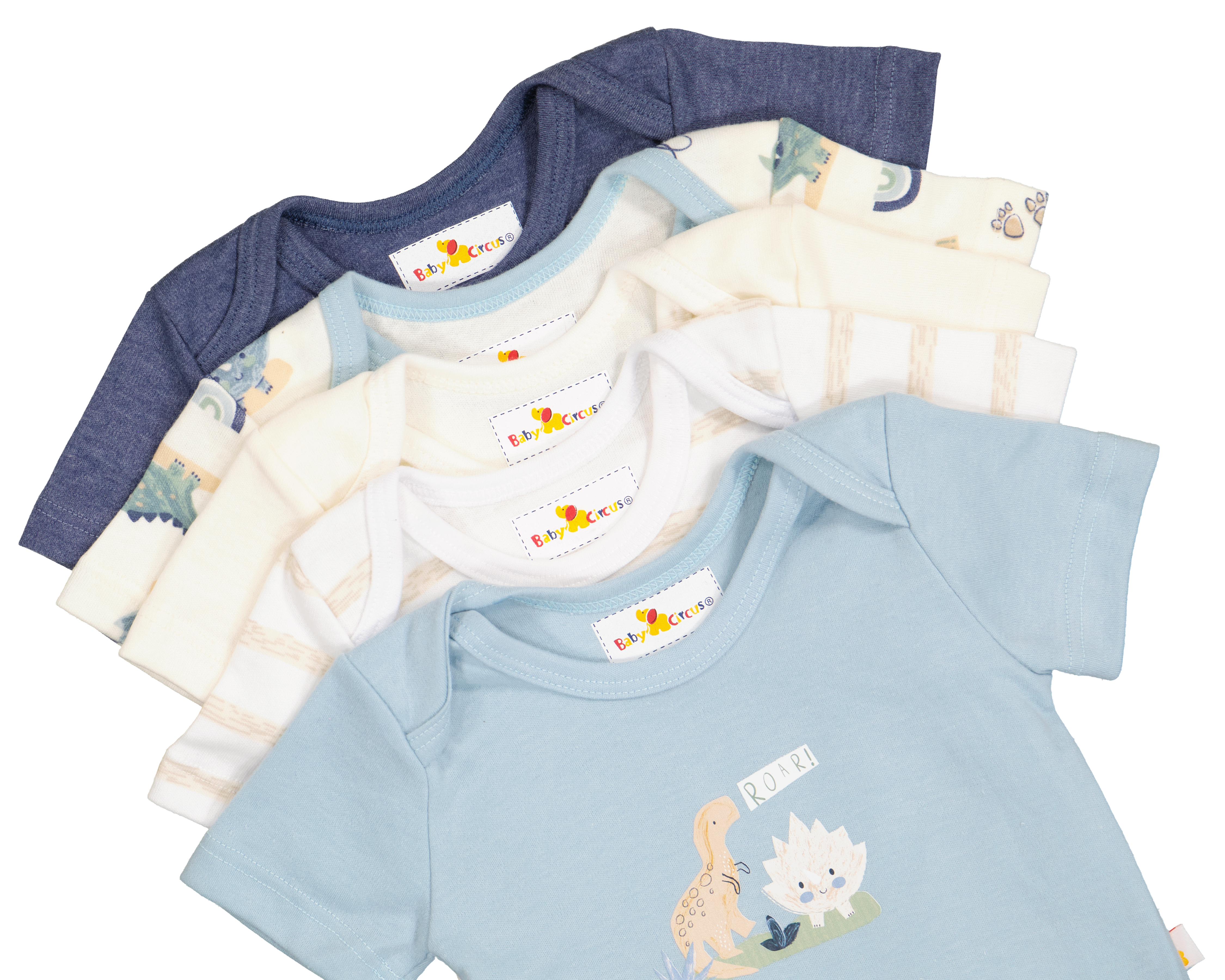 Foto 4 | Foto 4 | Pañalero para Bebé Niño Baby Circus 5 Piezas