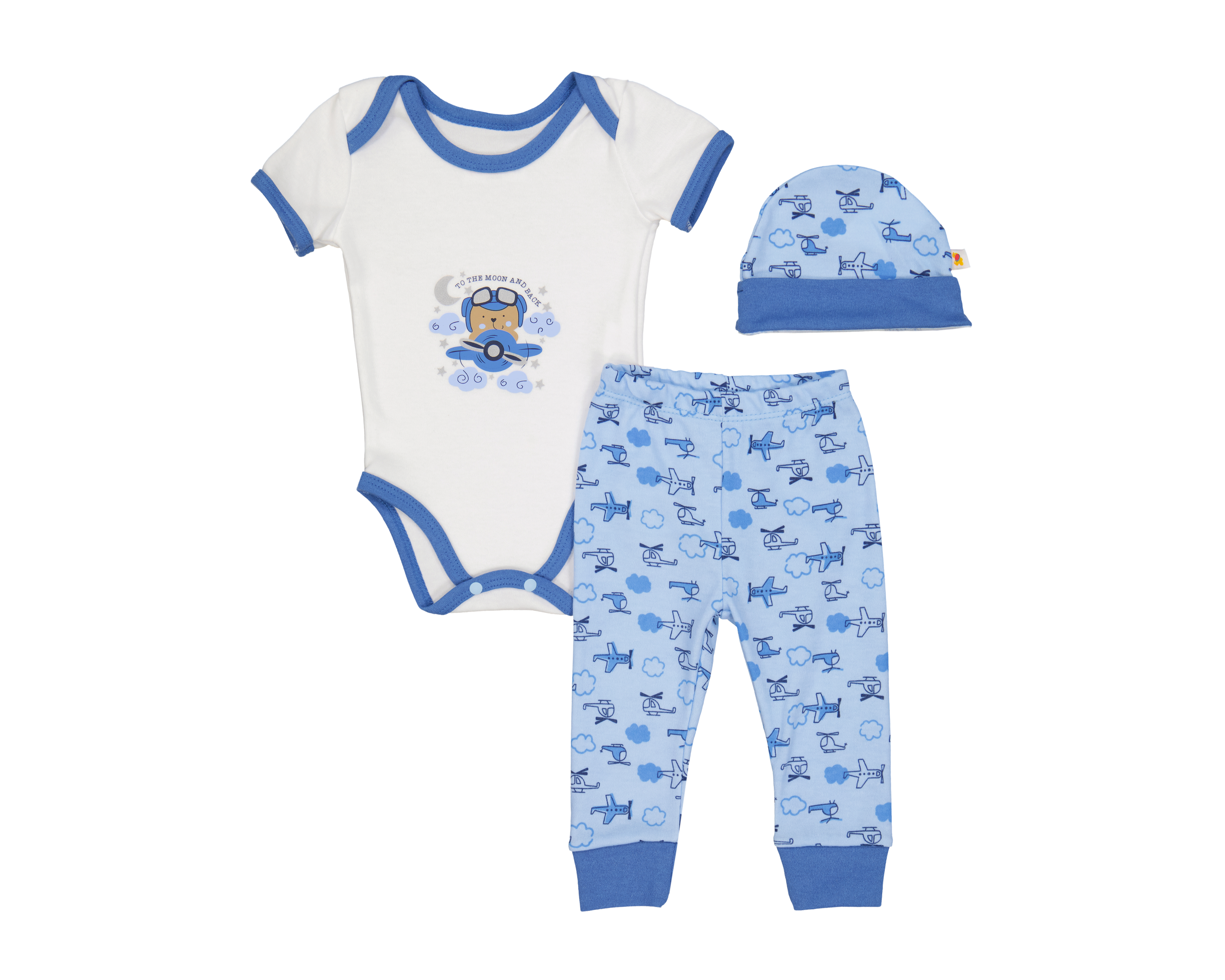 Foto 2 pulgar | Foto 1 | Pijama para Bebé Niño Baby Circus con Gorro