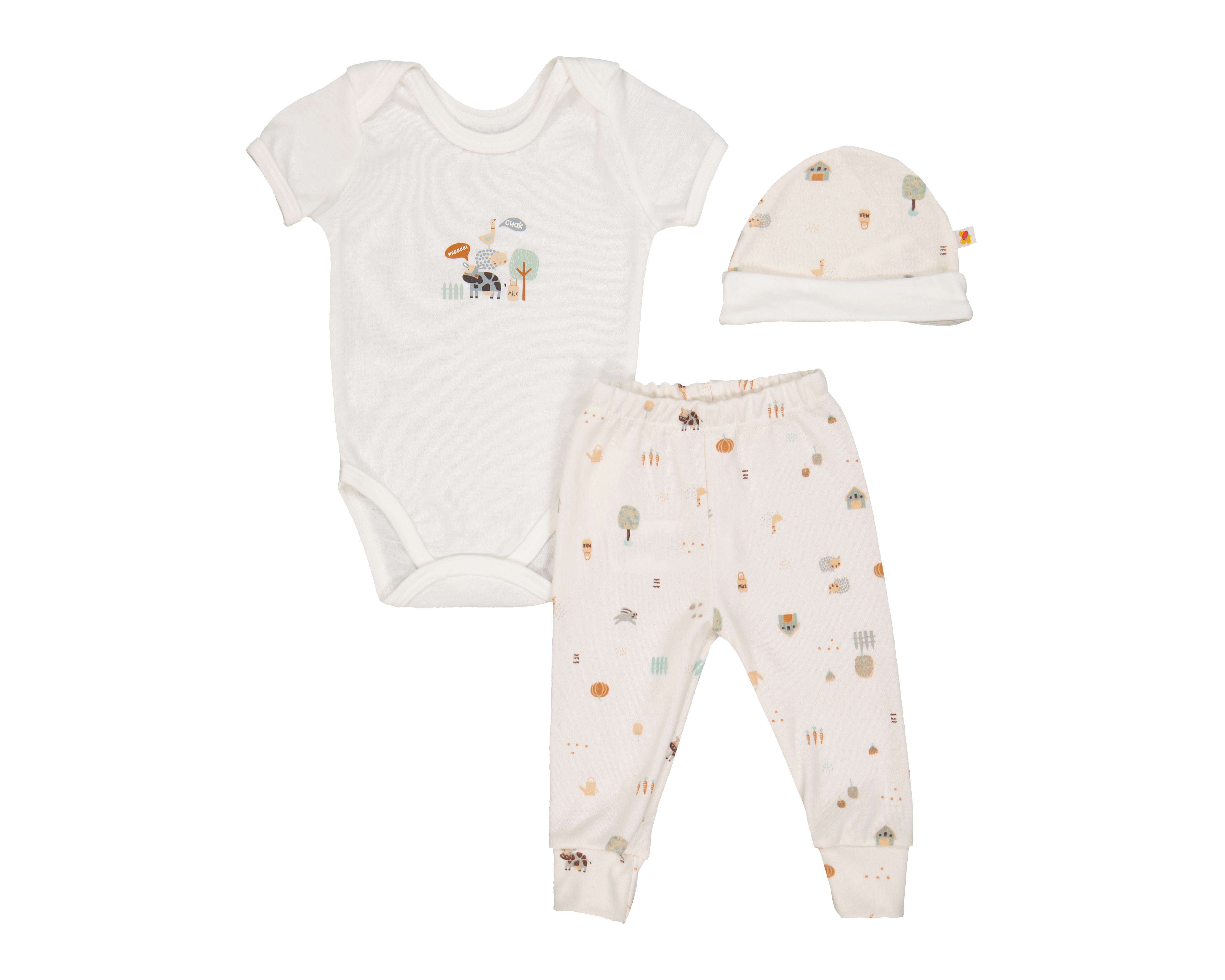 Foto 2 pulgar | Foto 1 | Pijama para Bebé Baby Circus con Gorro