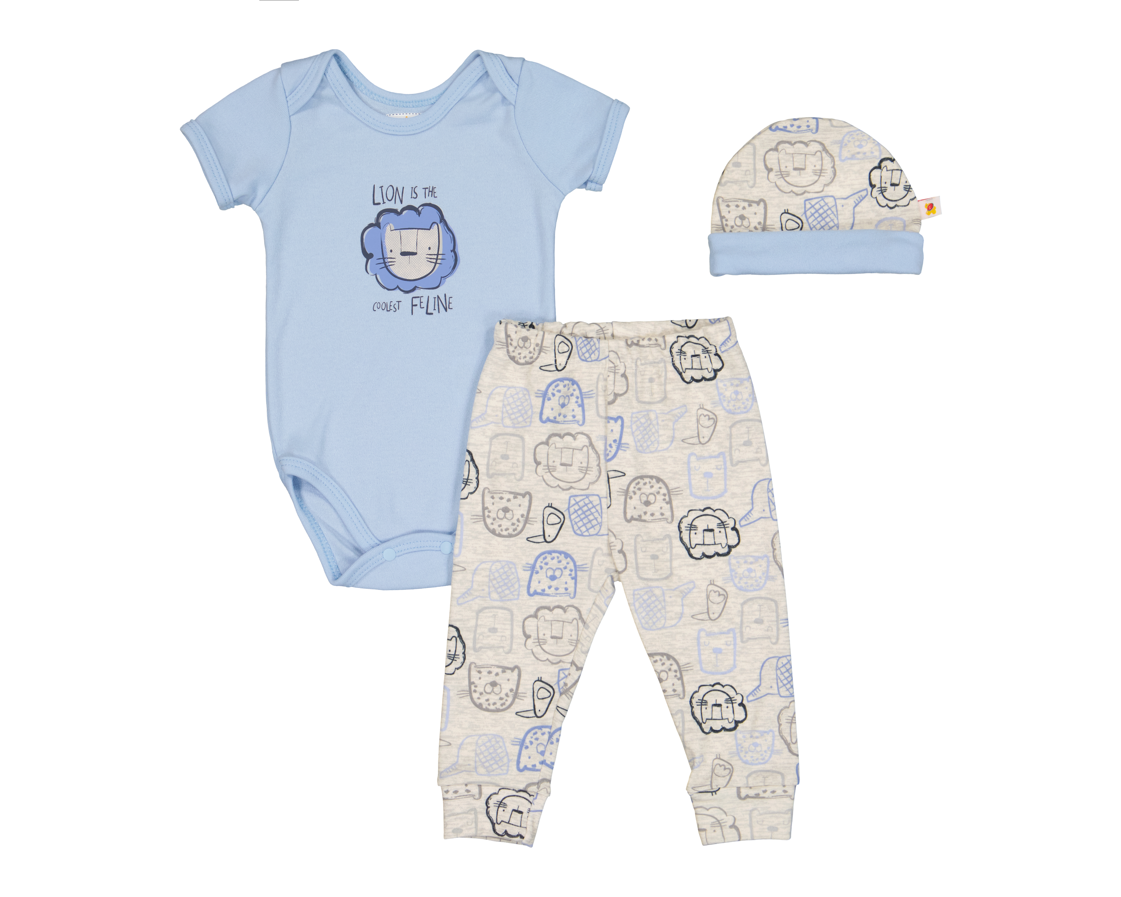 Foto 2 pulgar | Foto 1 | Pijama para Bebé Baby Circus con Gorro