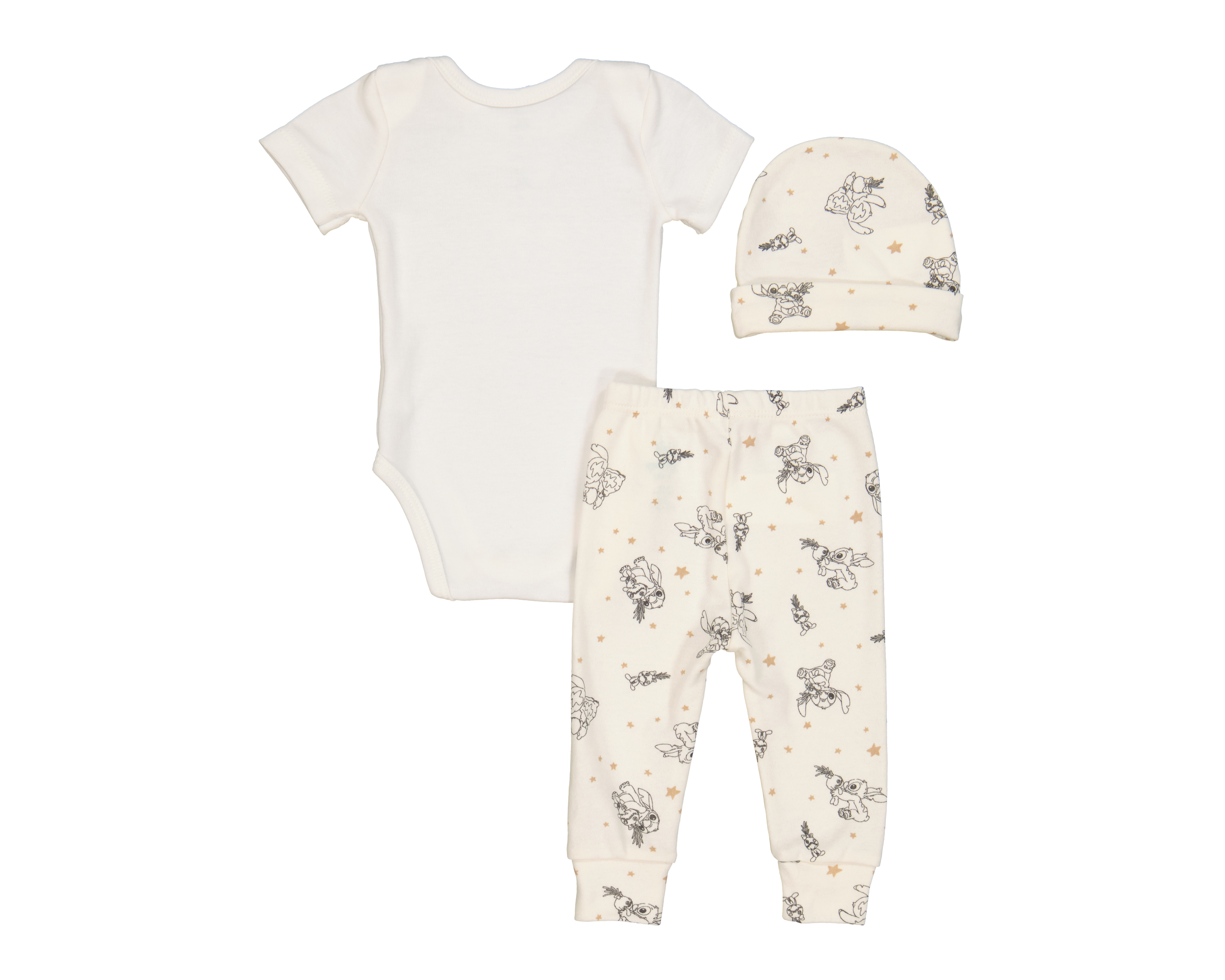 Foto 3 pulgar | Foto 2 | Pijama para Bebé Diney Stitch 3 Piezas