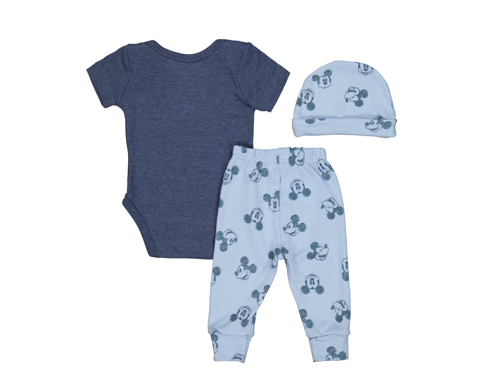 Foto 3 pulgar | Foto 2 | Pijama para Bebé Niño Diney Mickey Mouse 3 Piezas