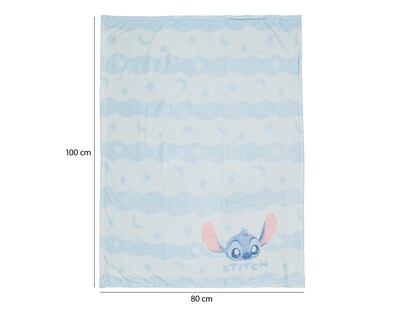 Foto 4 | Foto 5 | Cobertor para Bebé Disney Baby Stitch 2 Piezas