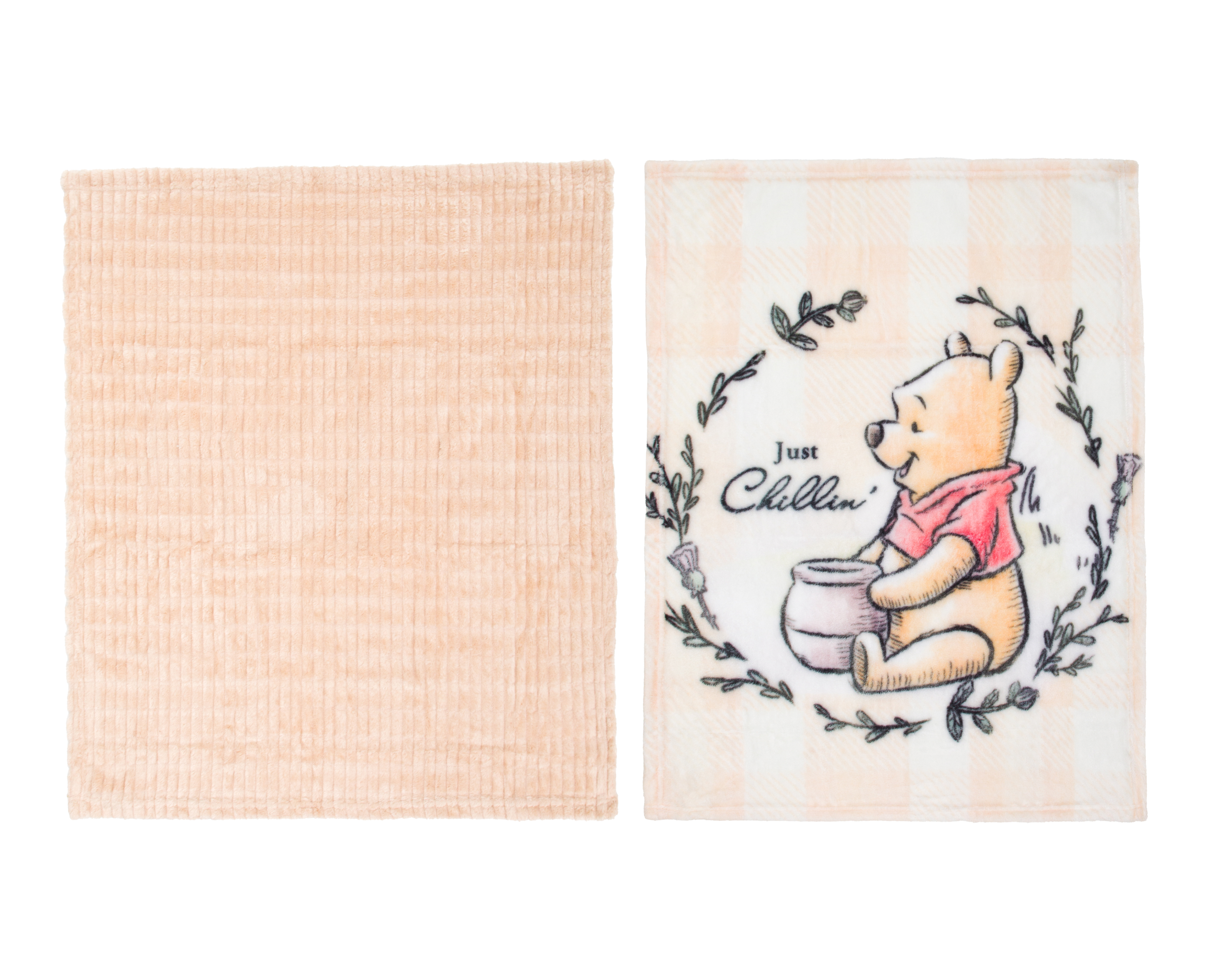 Foto 2 pulgar | Foto 1 | Cobertor para Bebé Disney Baby Winnie Pooh Estampado 2 Piezas