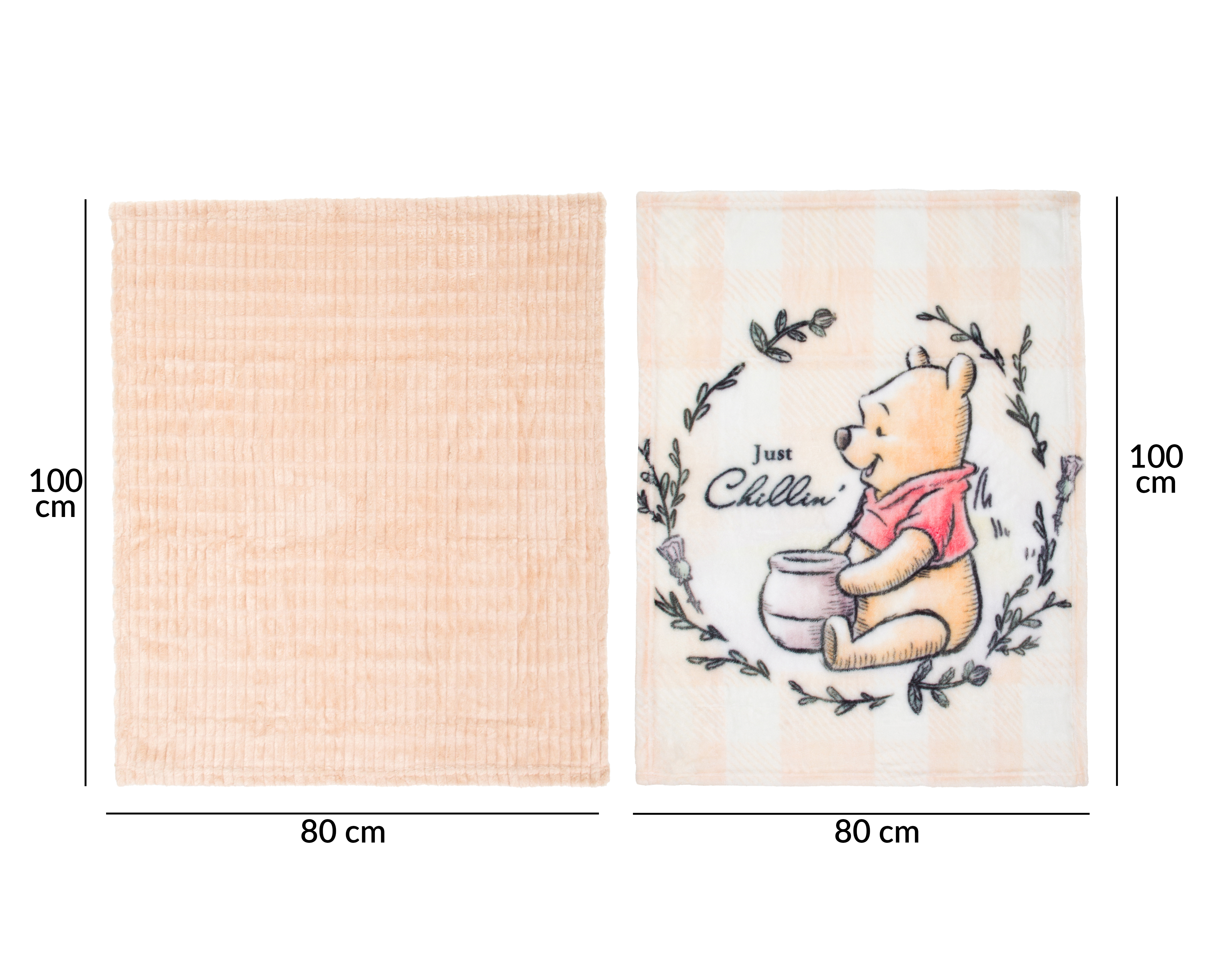 Foto 4 | Foto 4 | Cobertor para Bebé Disney Baby Winnie Pooh Estampado 2 Piezas