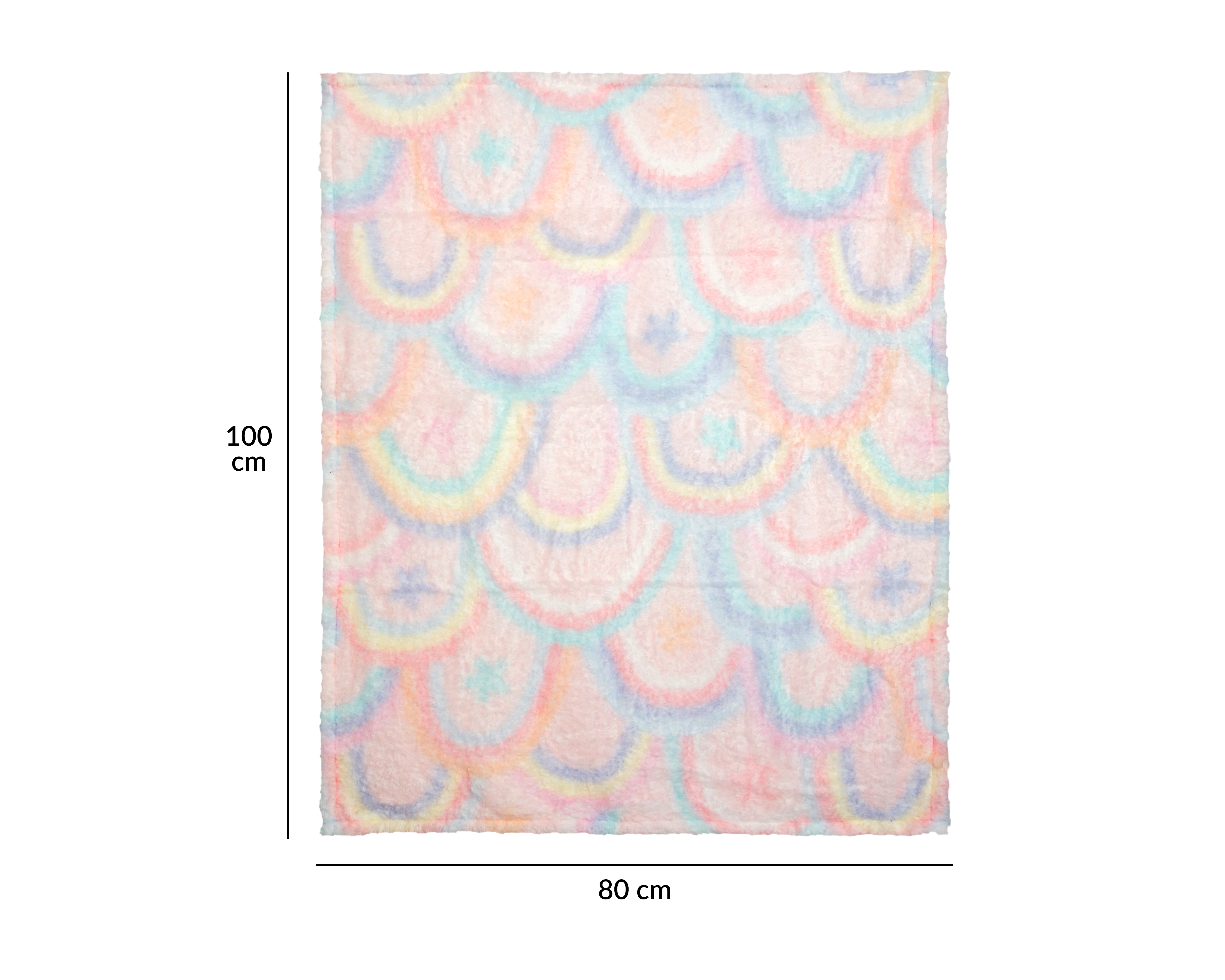 Foto 4 | Foto 4 | Cobertor para Cuna Baby Colors Arcoíris Multicolor