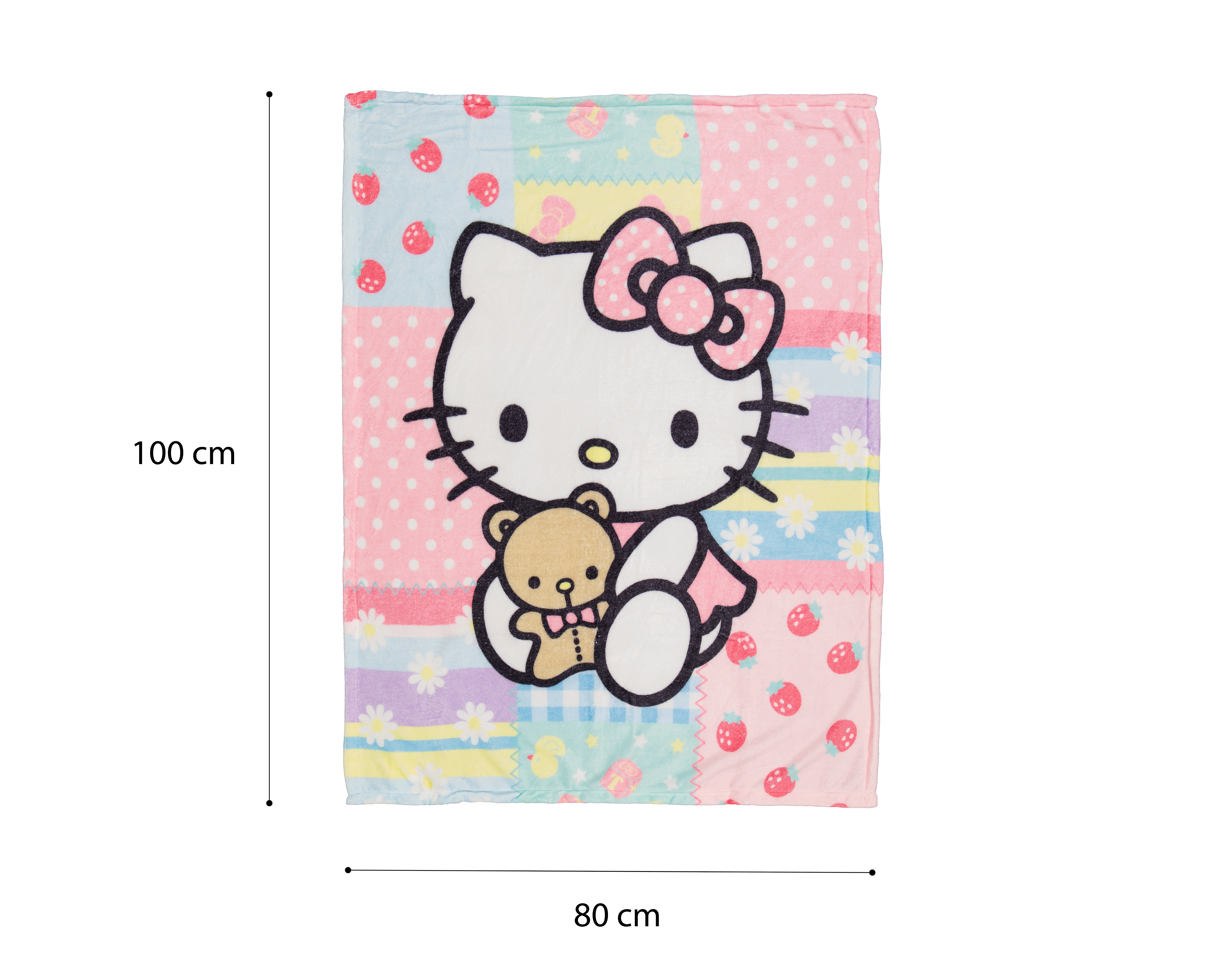 Foto 5 pulgar | Foto 4 | Cobertor para Cuna Hello Kitty Multicolor