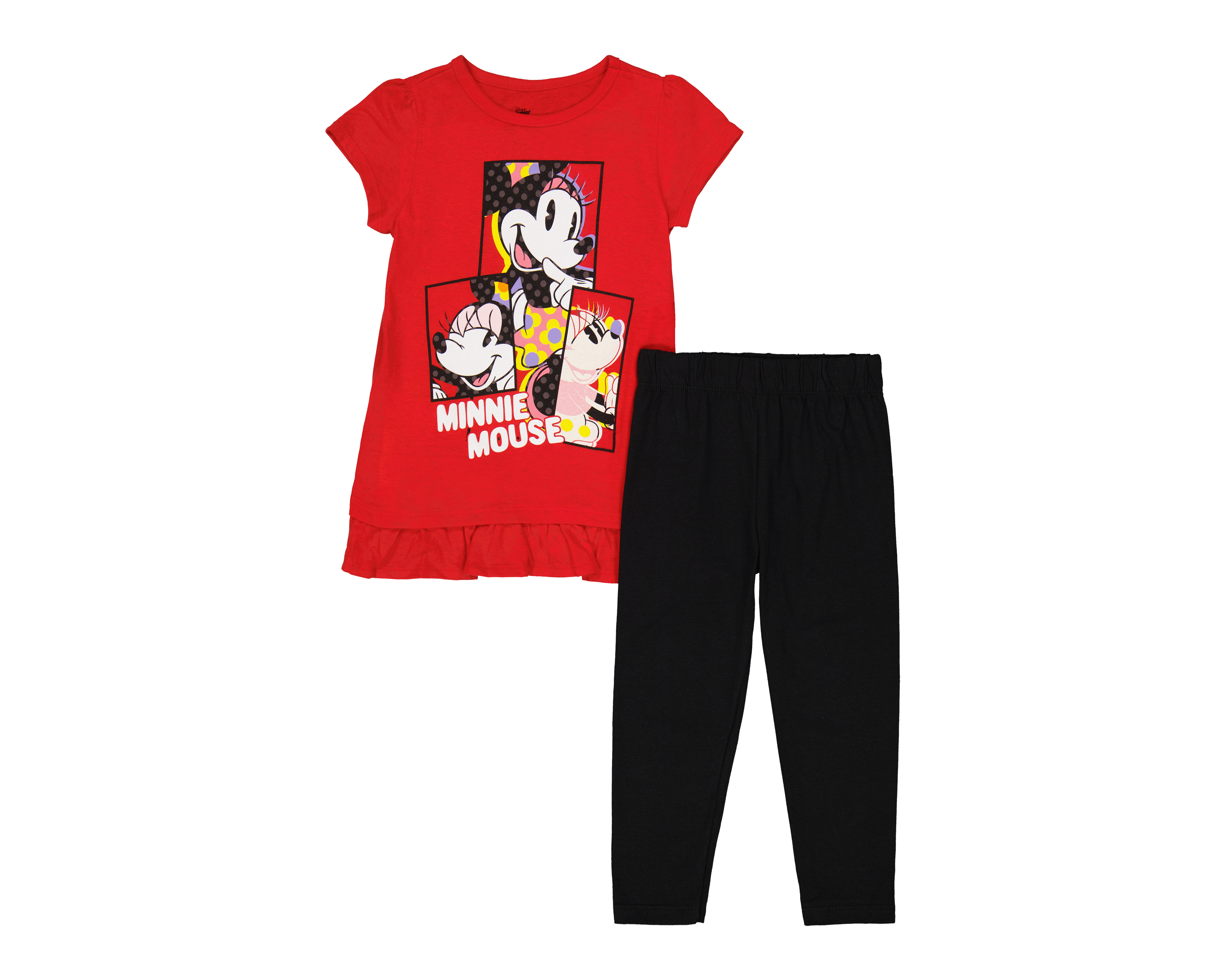 Foto 2 pulgar | Foto 1 | Playera y Pantalón para Bebé Niña Disney Minnie Mouse