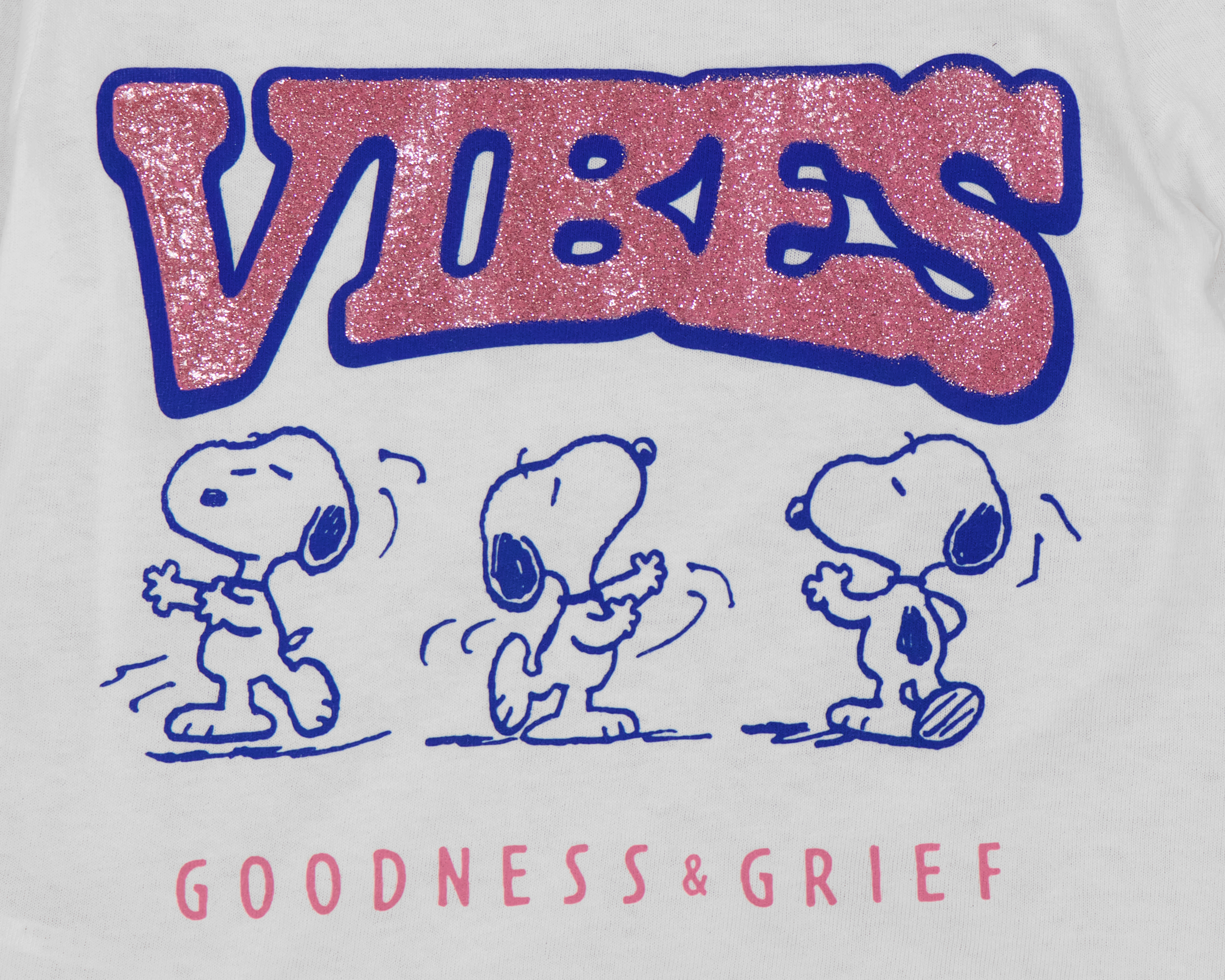 Foto 4 pulgar | Foto 3 | Playera para Bebé Niña Peanuts de Algodón Snoopy