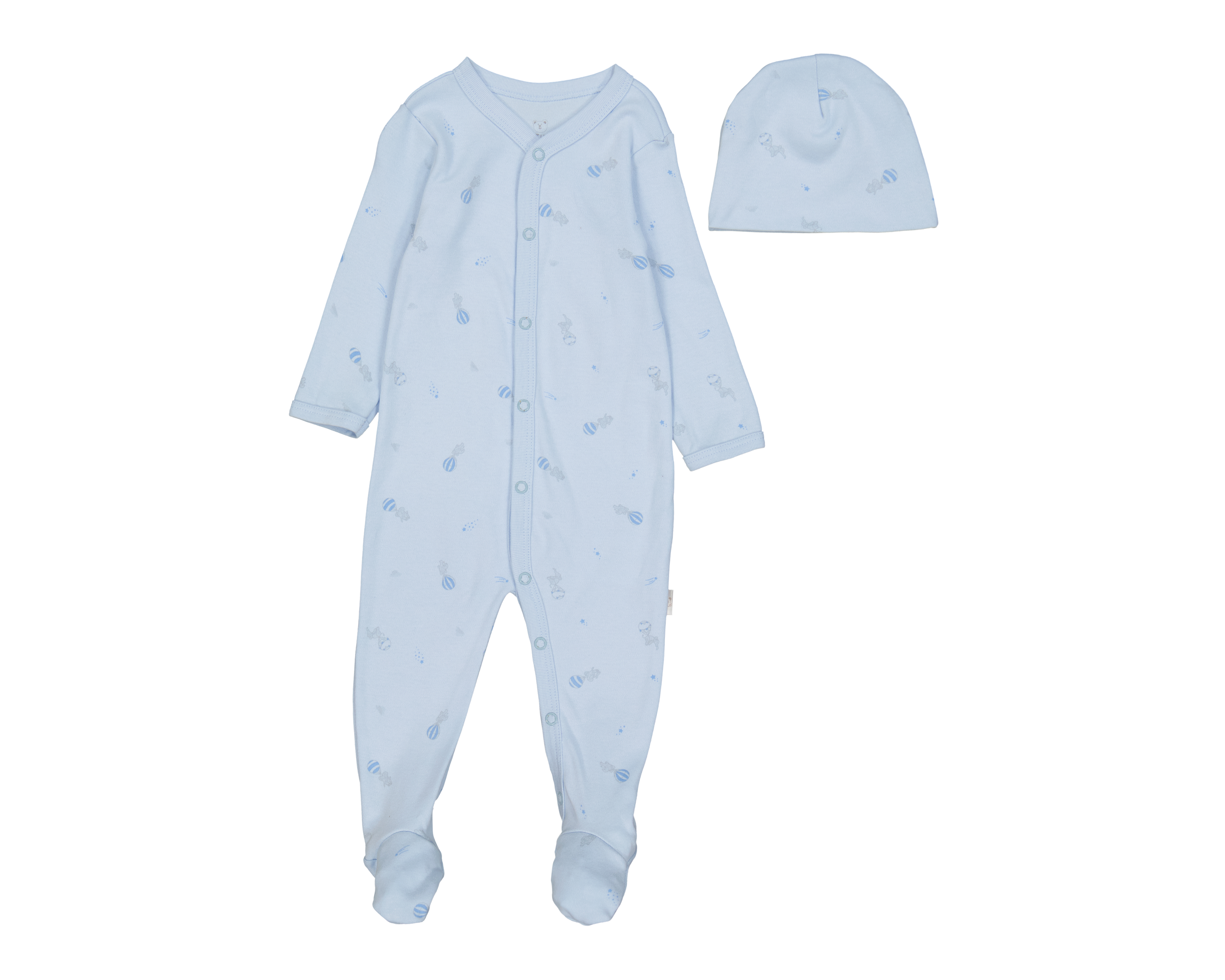 Foto 1 | Foto 1 | Mameluco para Bebé Niño Baby Optima de Algodón con Gorro