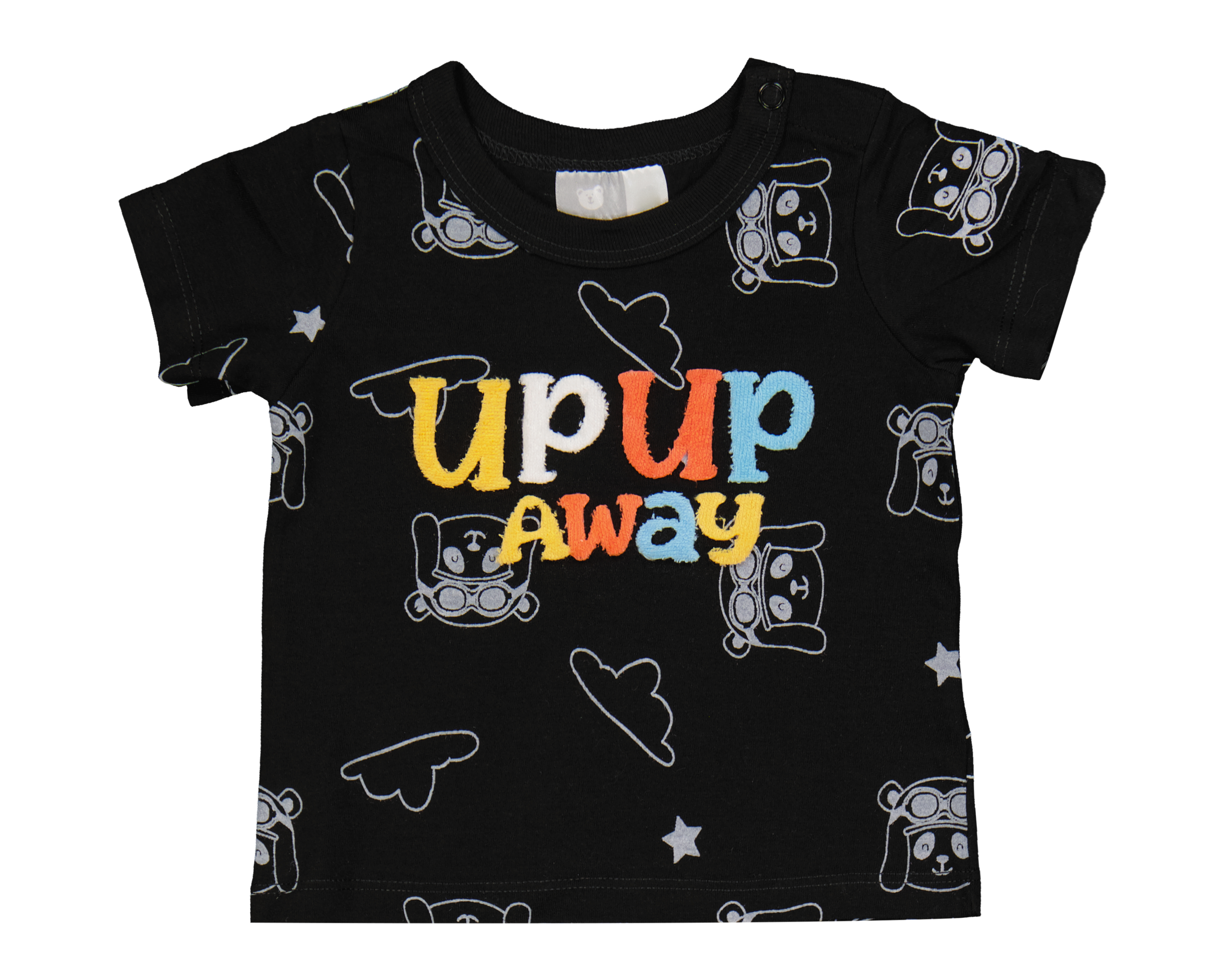 Foto 4 pulgar | Foto 3 | Playera y Short para Bebé Niño Baby Optima Negro