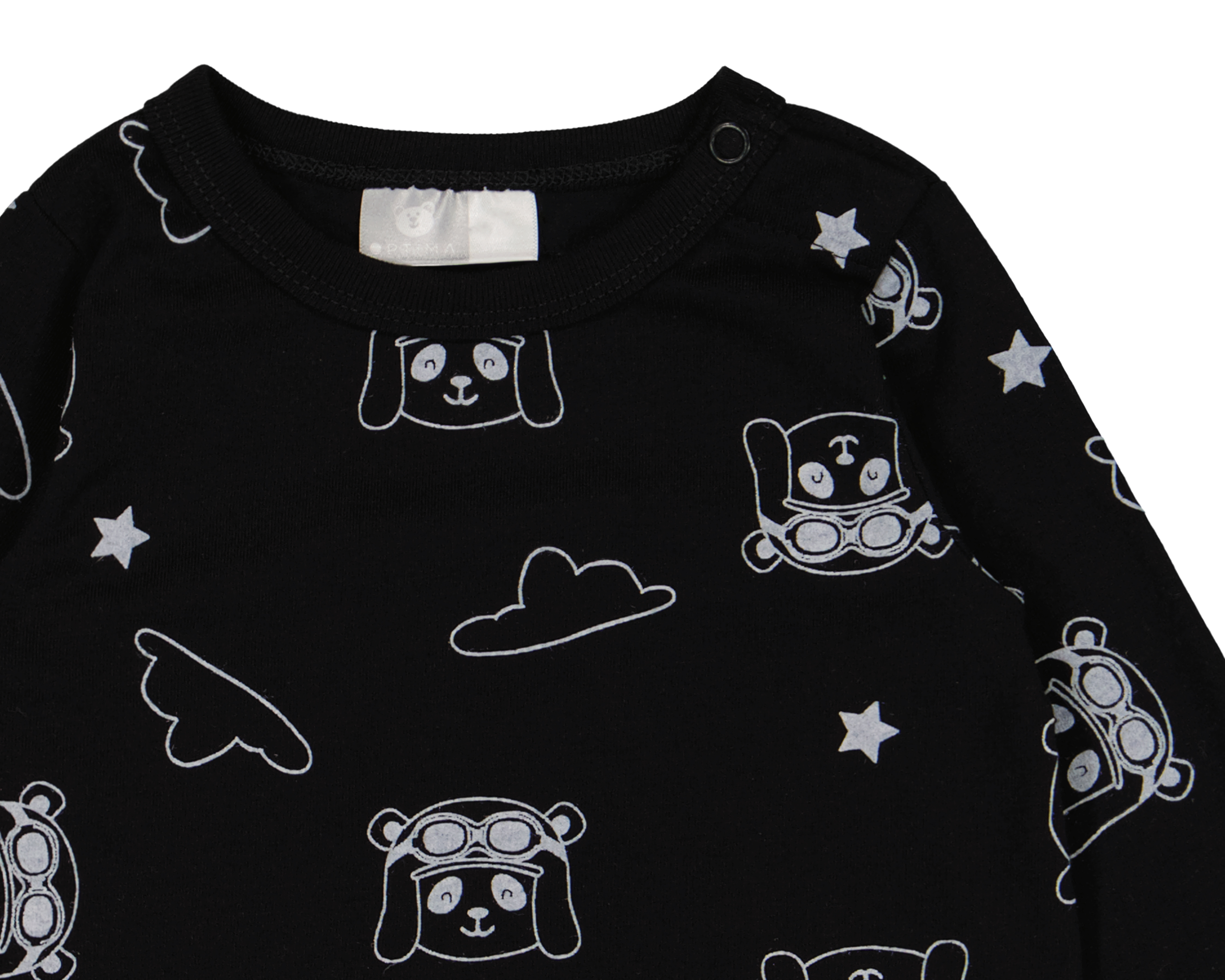 Foto 4 | Foto 4 | Playera para Bebé Niño Optima Estampada 2 Piezas