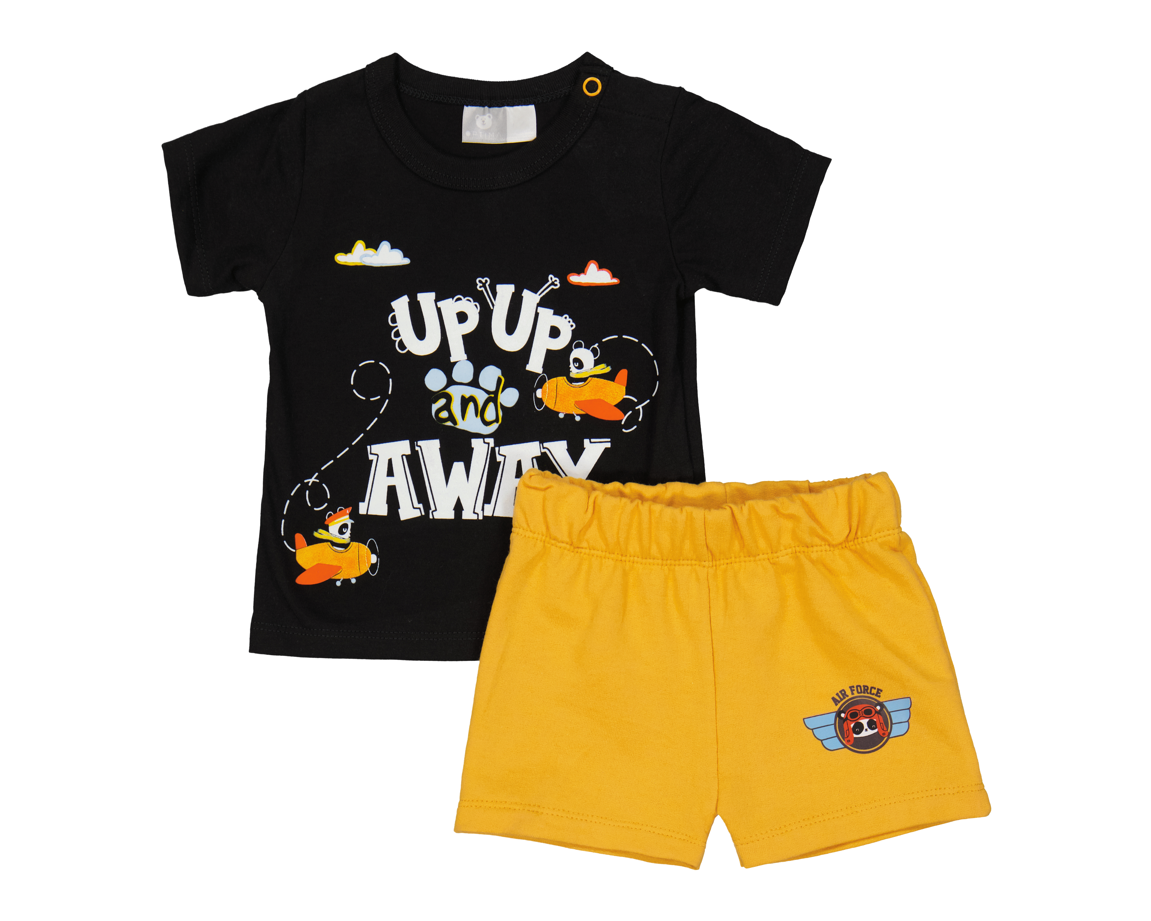 Foto 2 pulgar | Foto 1 | Short y Playera para Bebé Niño Baby Optima con Estampado