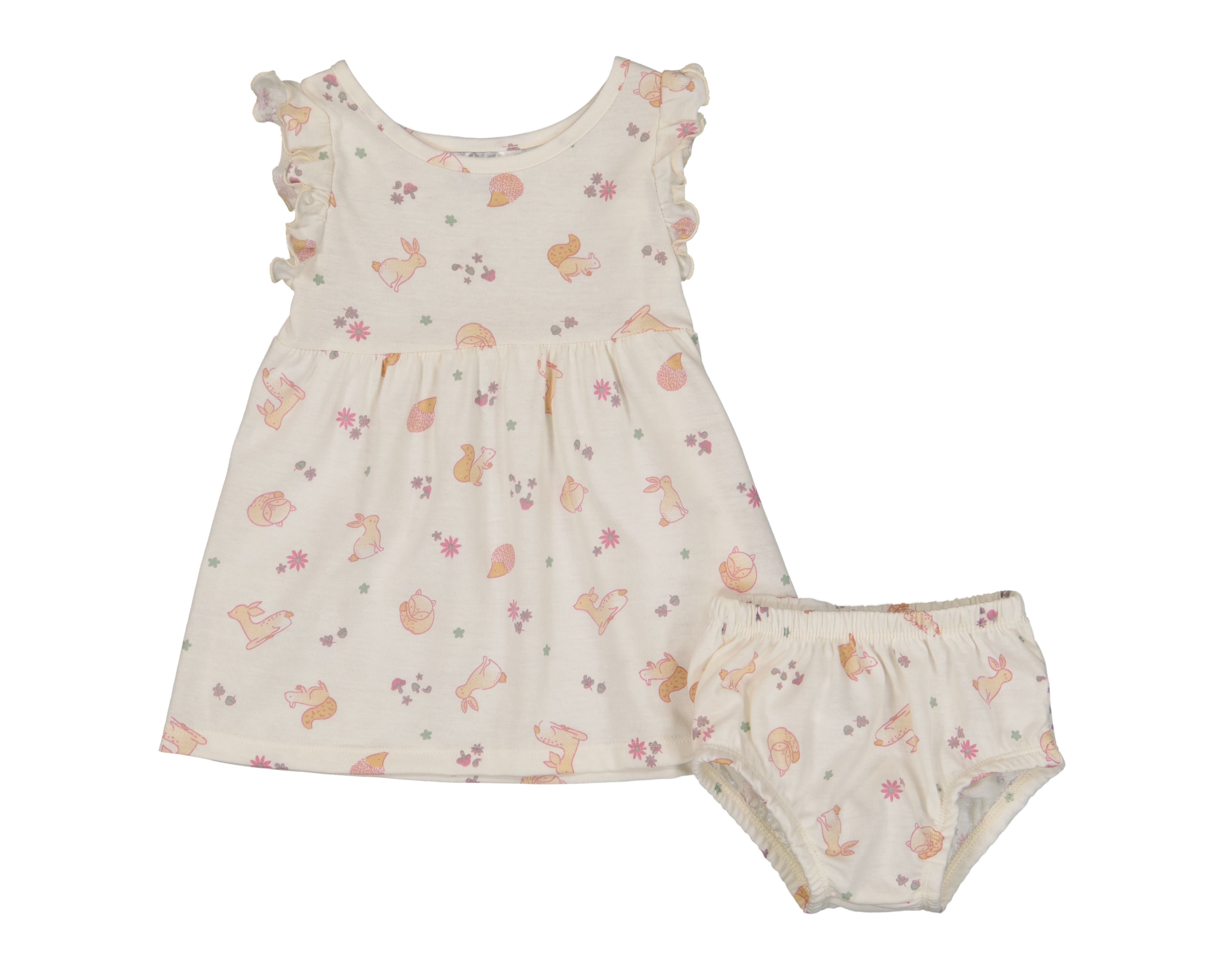 Vestido para Bebé Niña Optima con Calzón