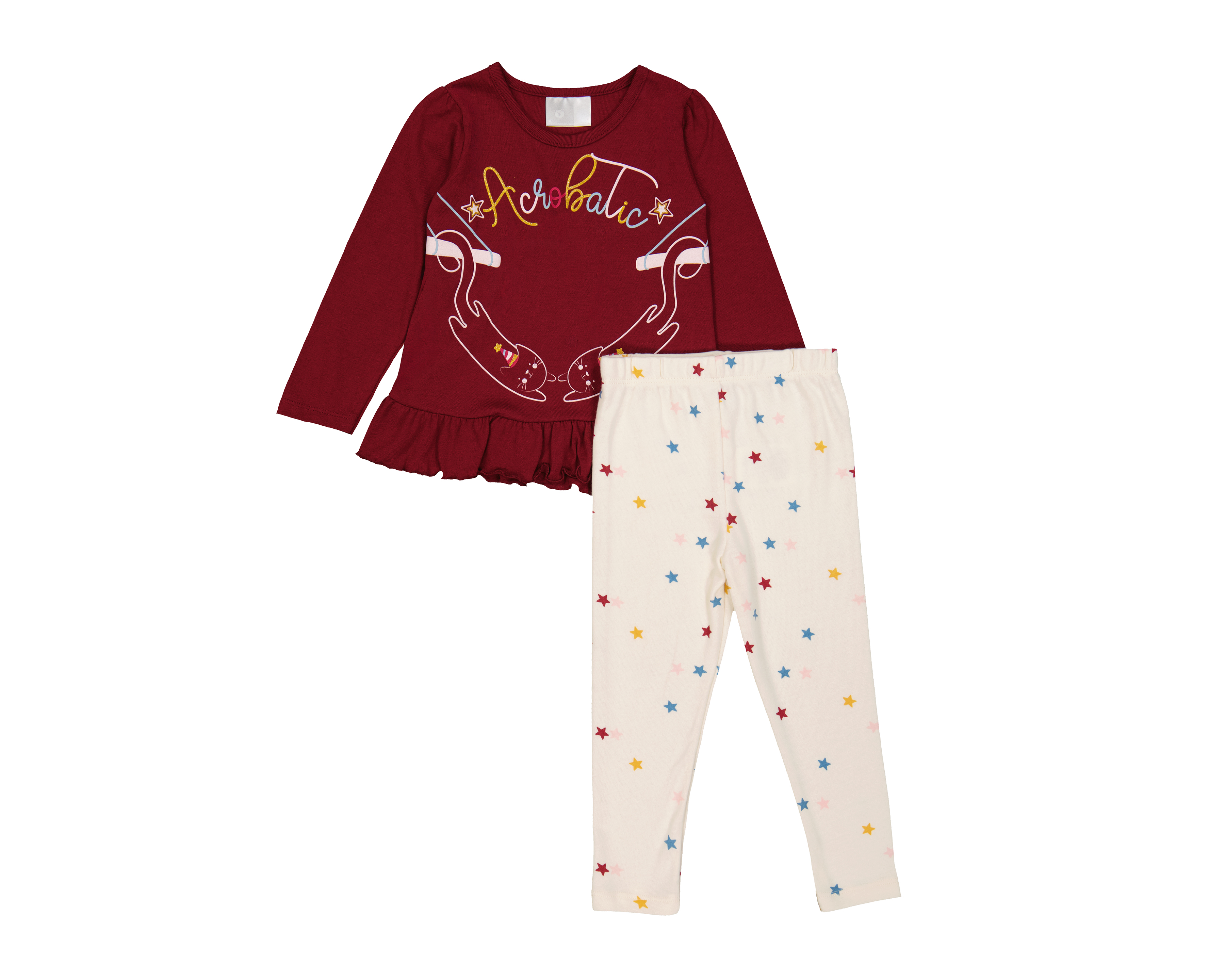 Pantalón y Playera para Bebé Niña Baby Optima