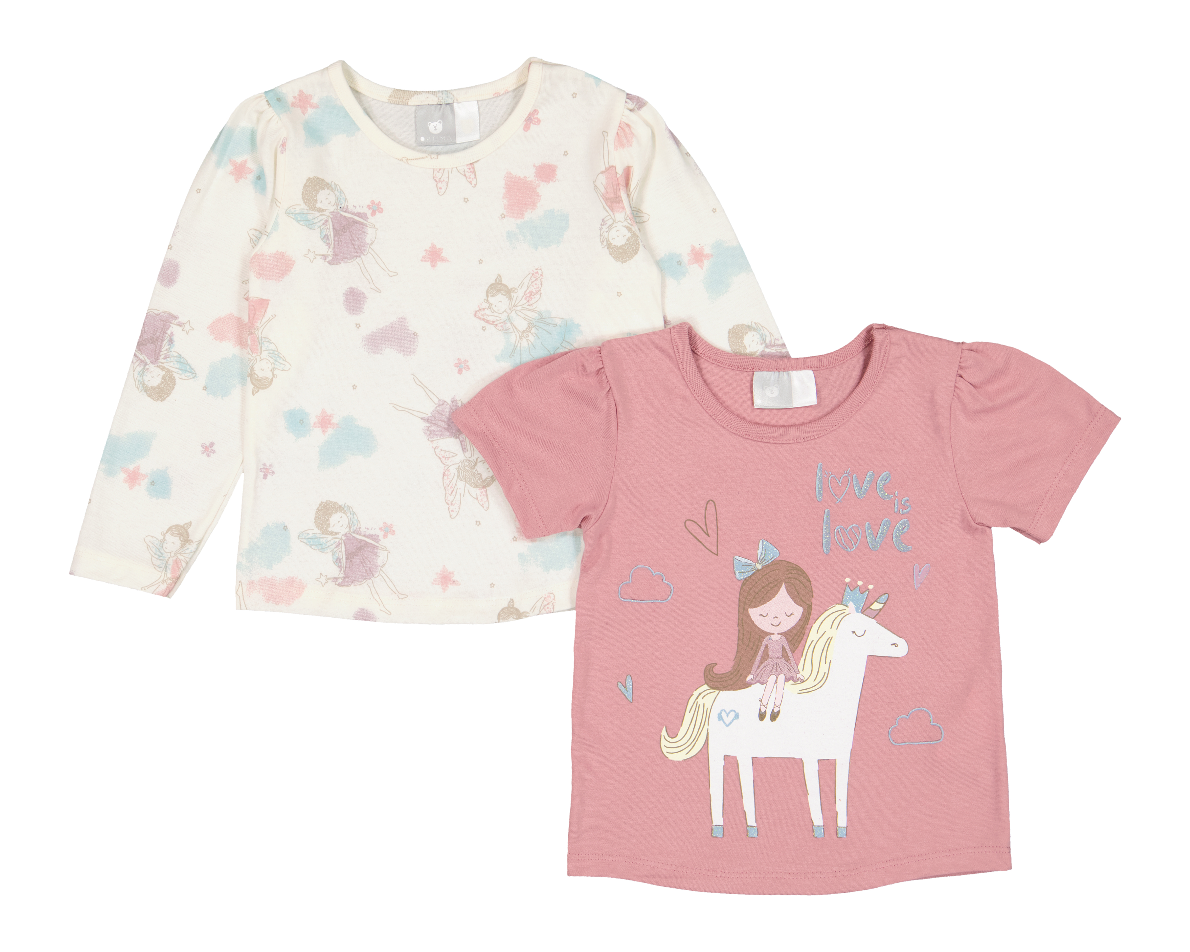 Playera y Sudadera para Bebé Niña Baby Optima