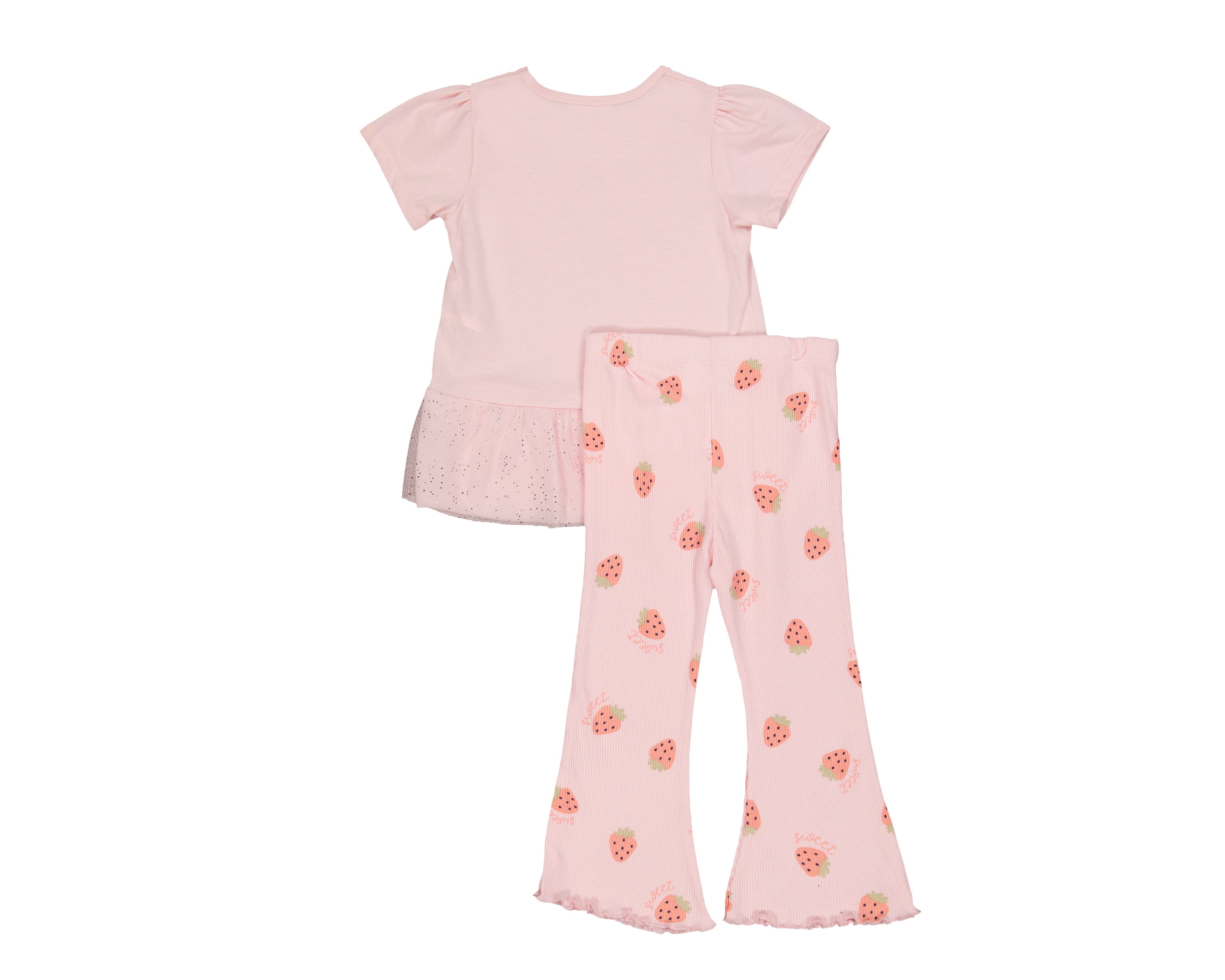 Foto 2 | Foto 2 | Playera y Pantalón para Bebé Baby Optima Niña Rosa