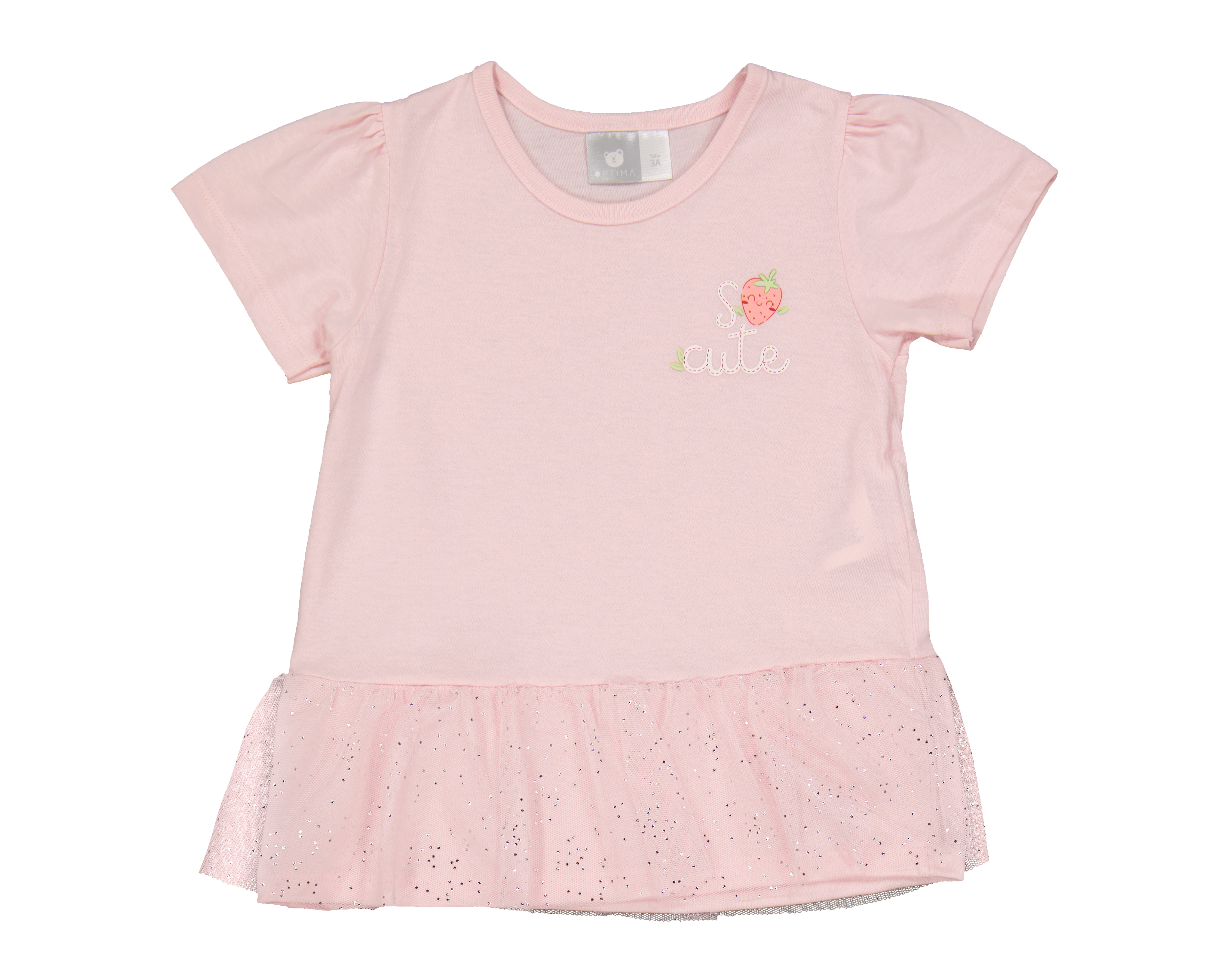 Foto 3 | Foto 3 | Playera y Pantalón para Bebé Baby Optima Niña Rosa