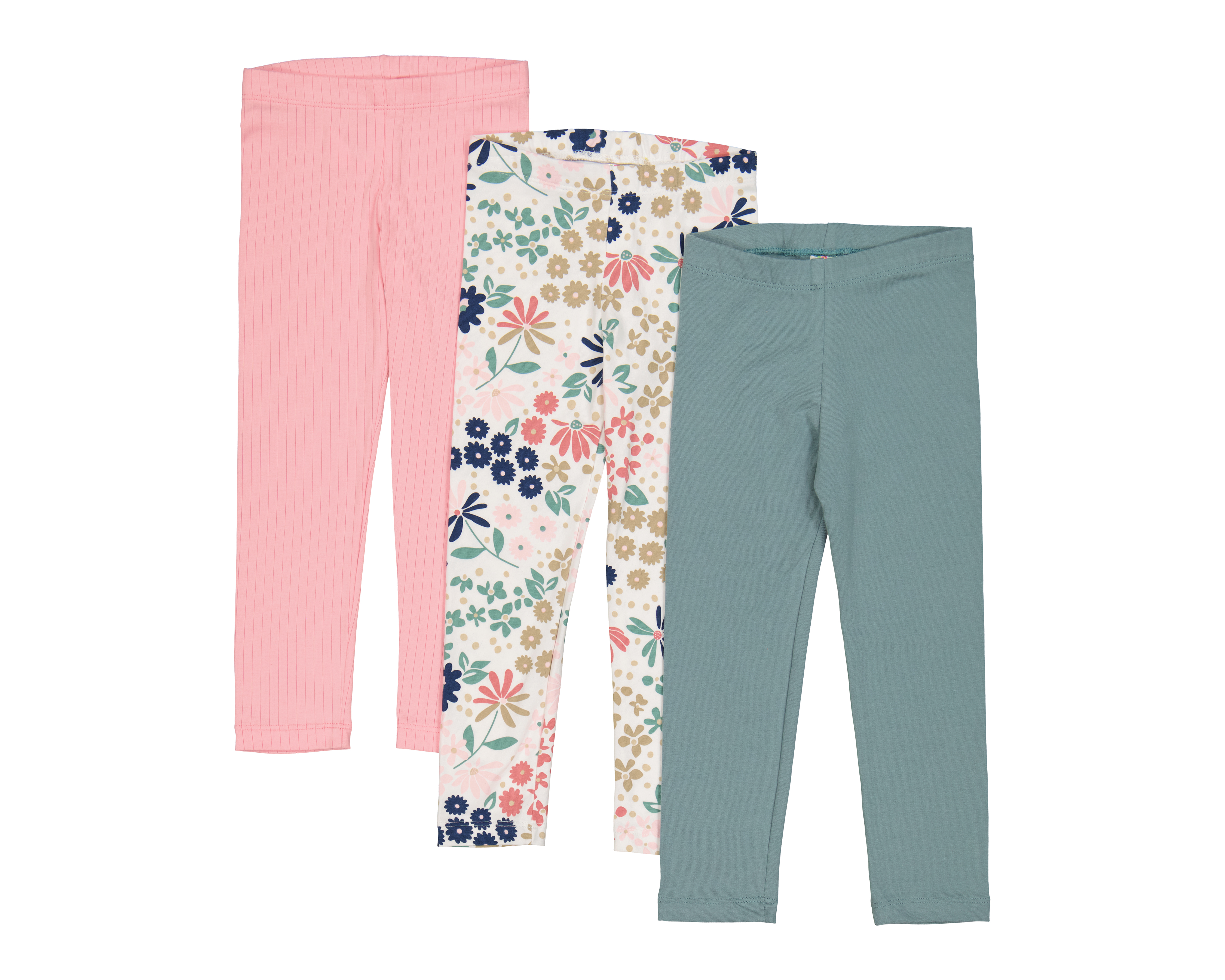 Leggings para Bebé Niña Baby Colors 3 Piezas