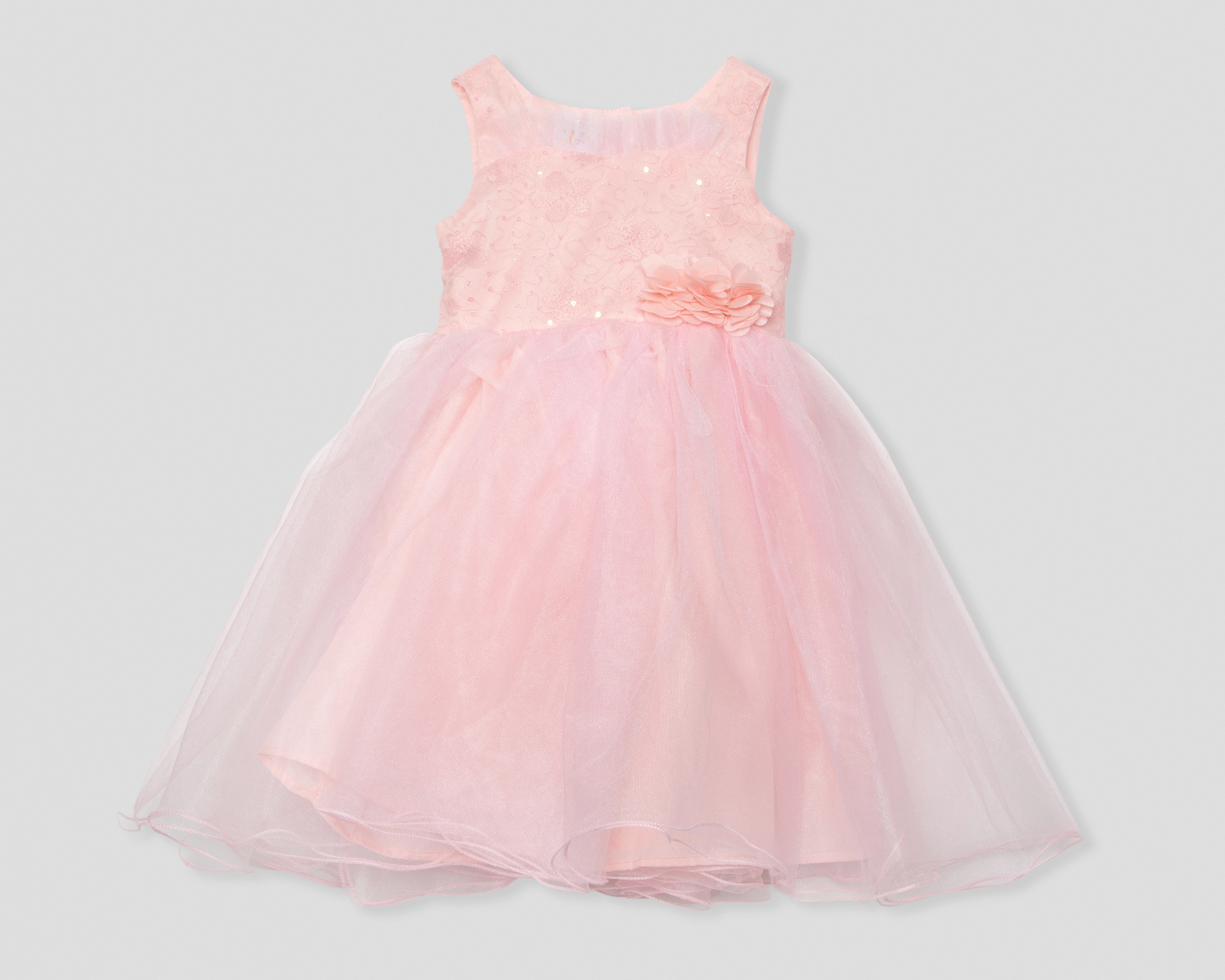 Foto 2 pulgar | Foto 1 | Vestido para Bebé Niña Baby Colors Rosa