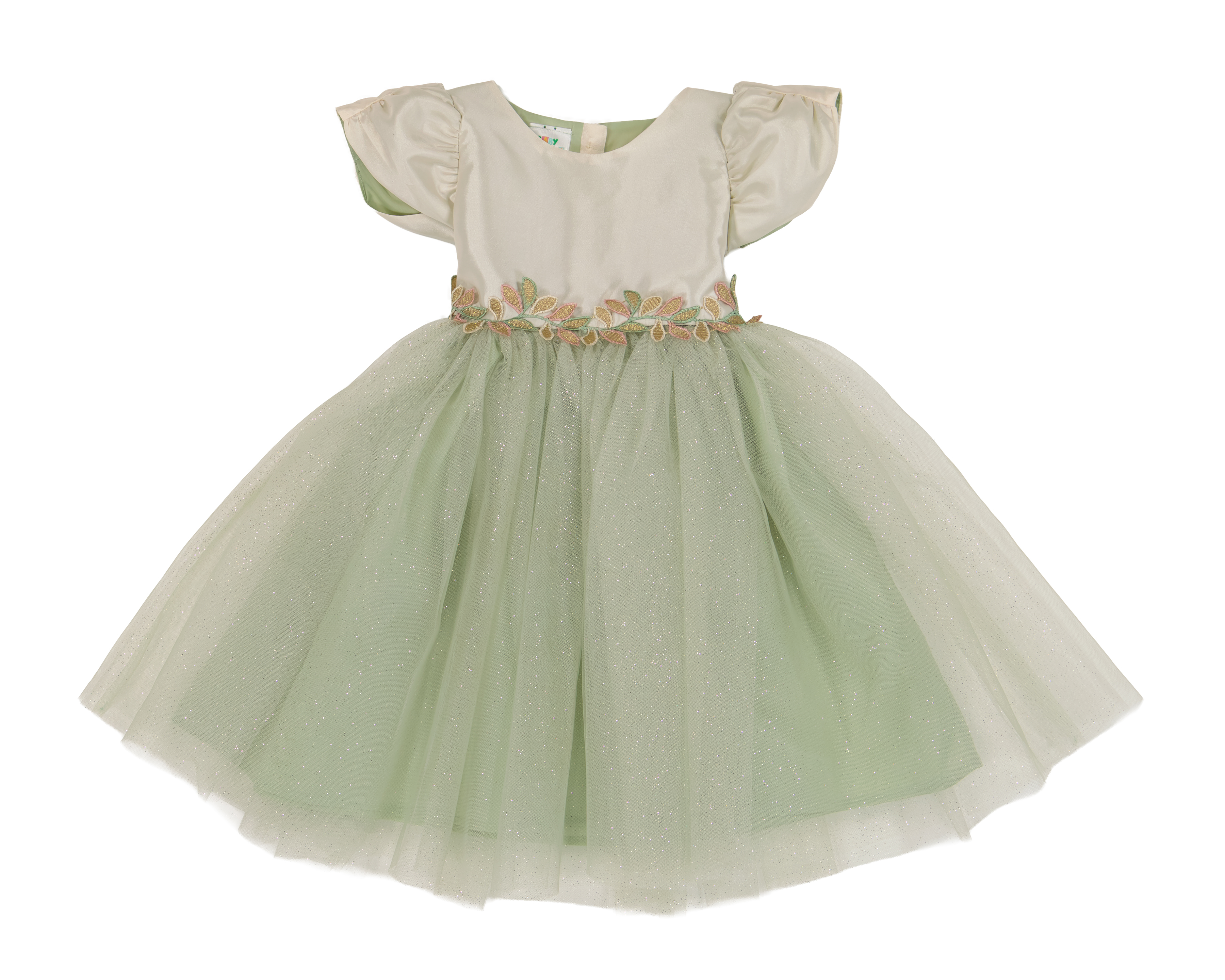 Foto 1 | Foto 1 | Vestido para Bebé Niña Baby Colors Verde