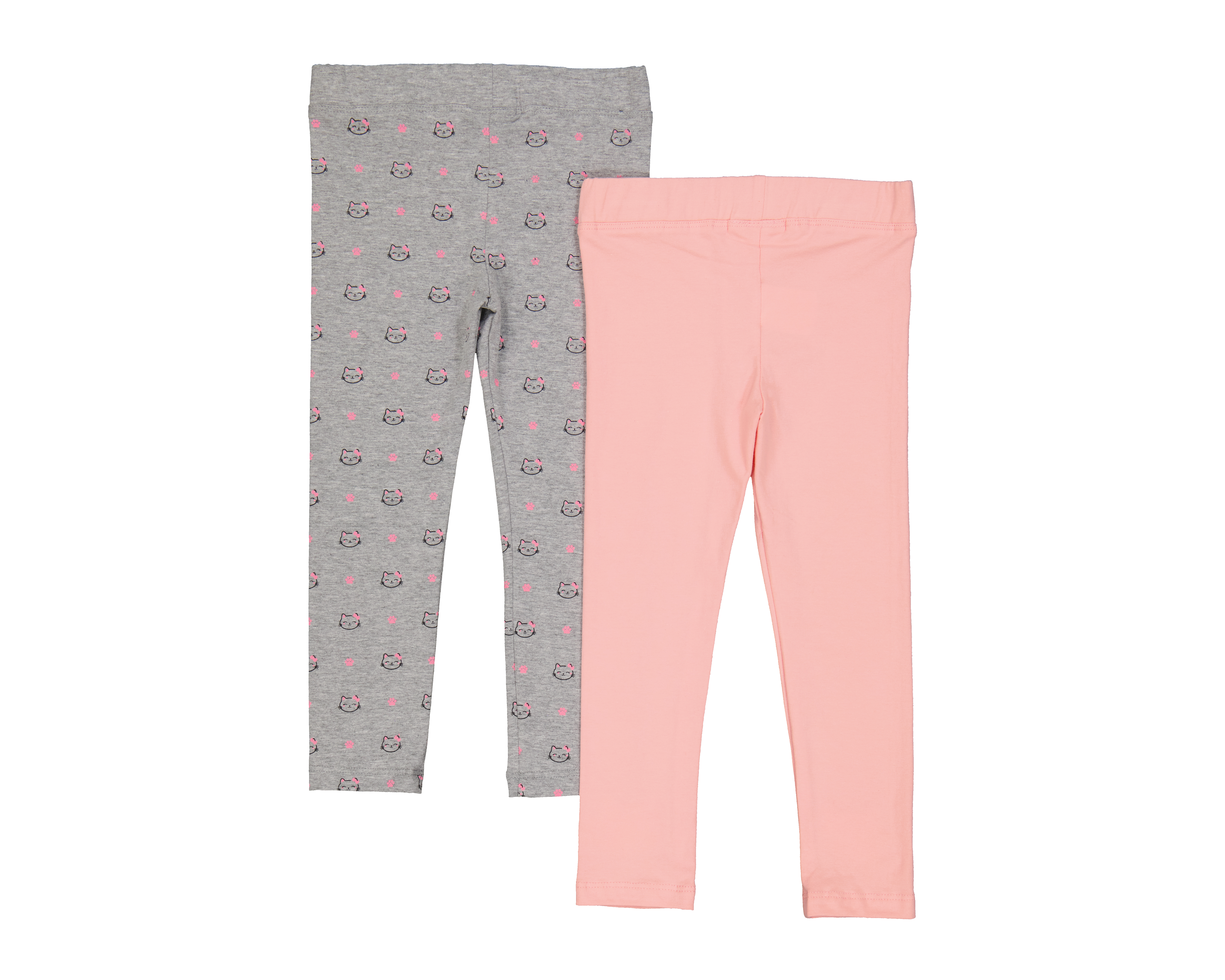 Foto 3 pulgar | Foto 2 | Leggings para Bebé Niña Baby Colors con Estampado 2 Piezas