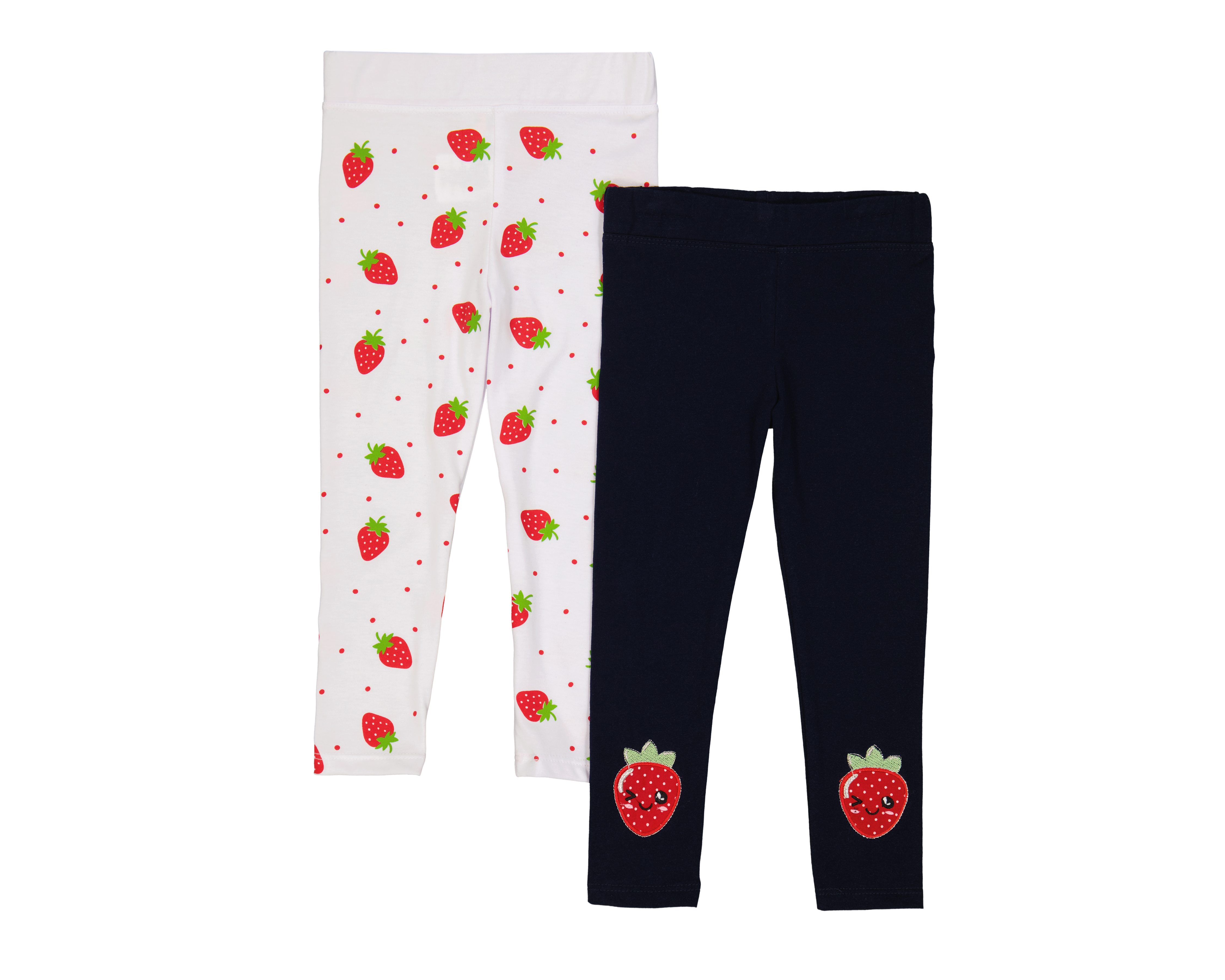 Foto 2 pulgar | Foto 1 | Leggings para Bebé Niña Baby Colors con Estampado 2 Piezas