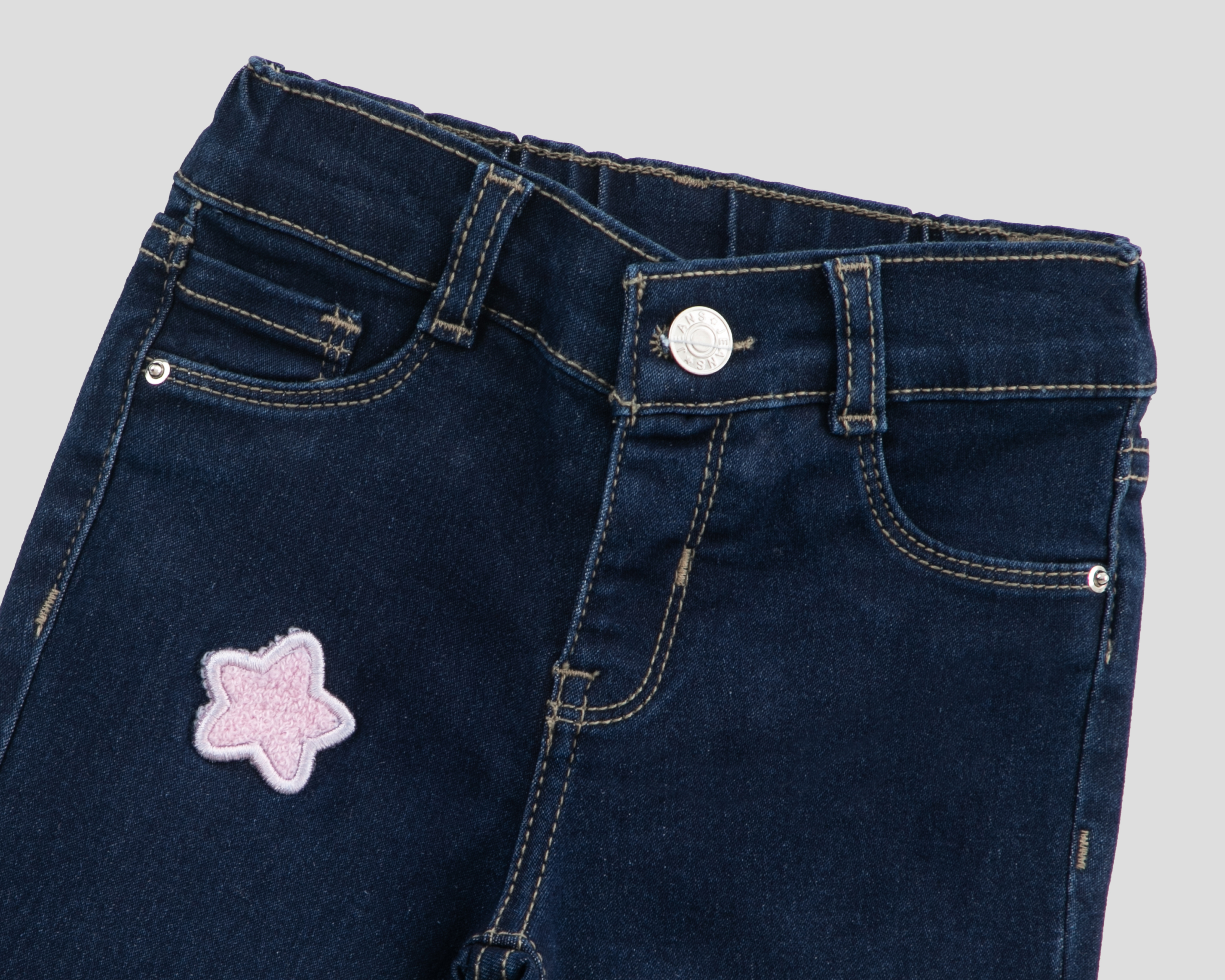 Foto 4 pulgar | Foto 3 | Pantalón para Bebé Niña Baby Colors con Ligas para Cabello