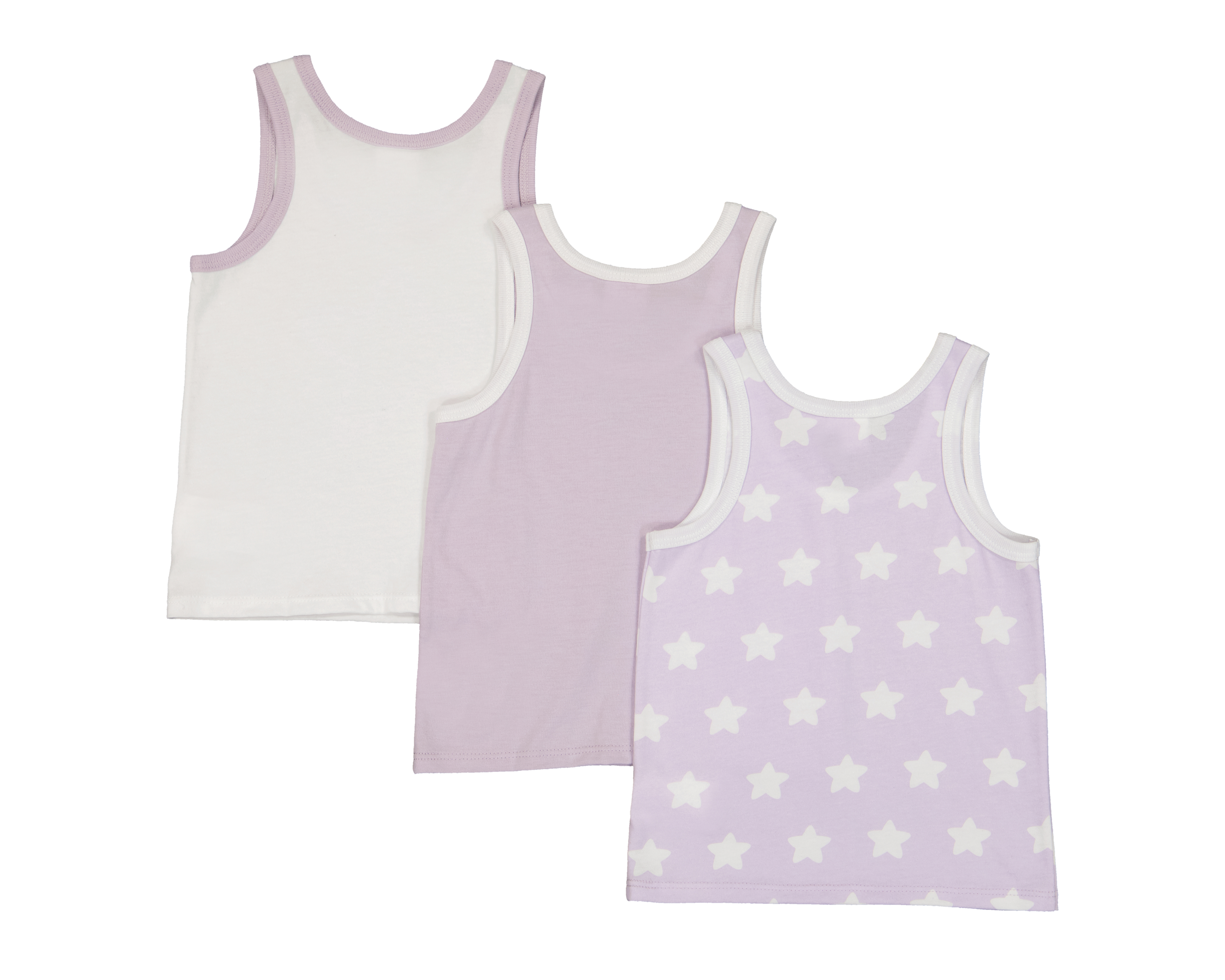 Foto 2 | Foto 2 | Playera Interior Baby Colors para Bebé Niña 3 Piezas