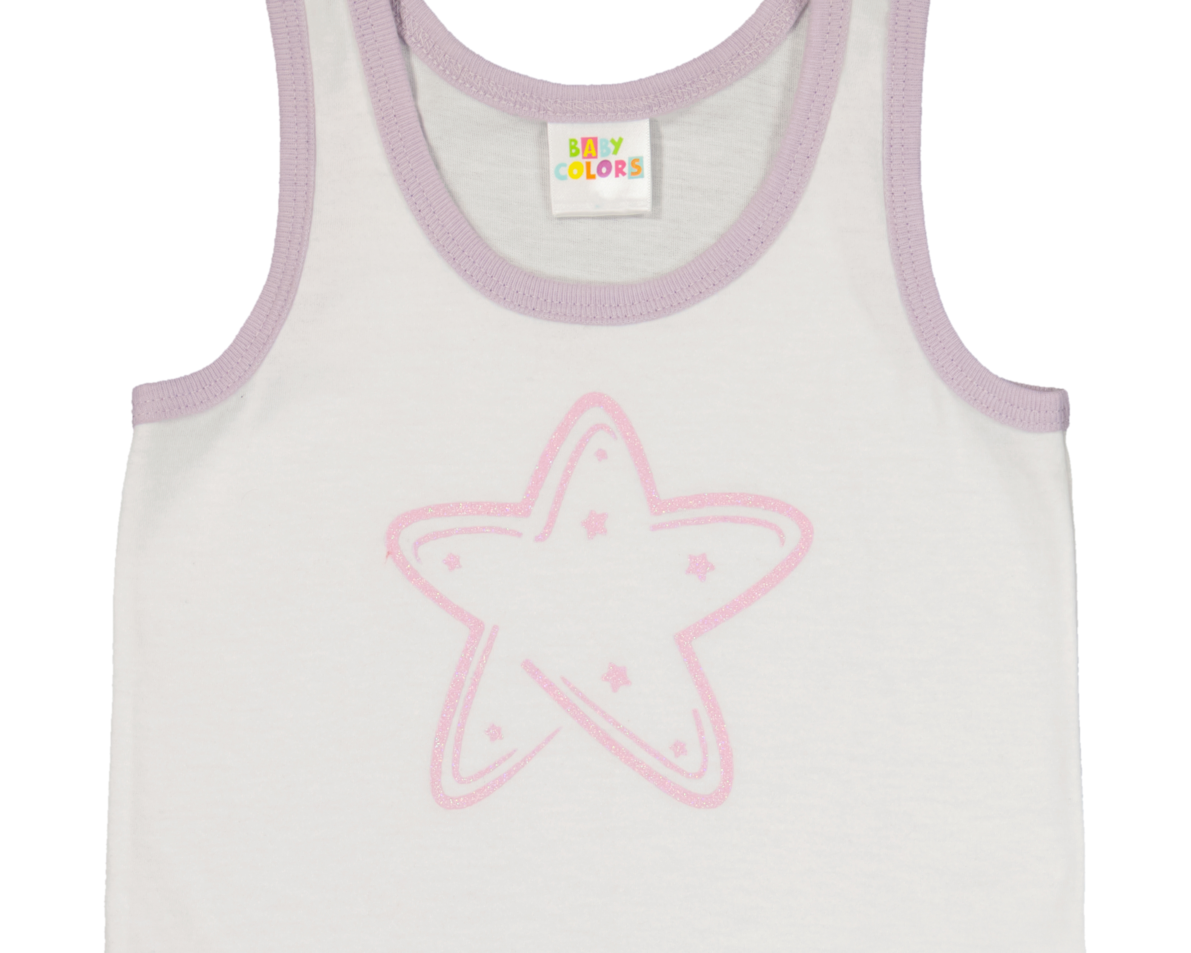 Foto 4 pulgar | Foto 3 | Playera Interior Baby Colors para Bebé Niña 3 Piezas