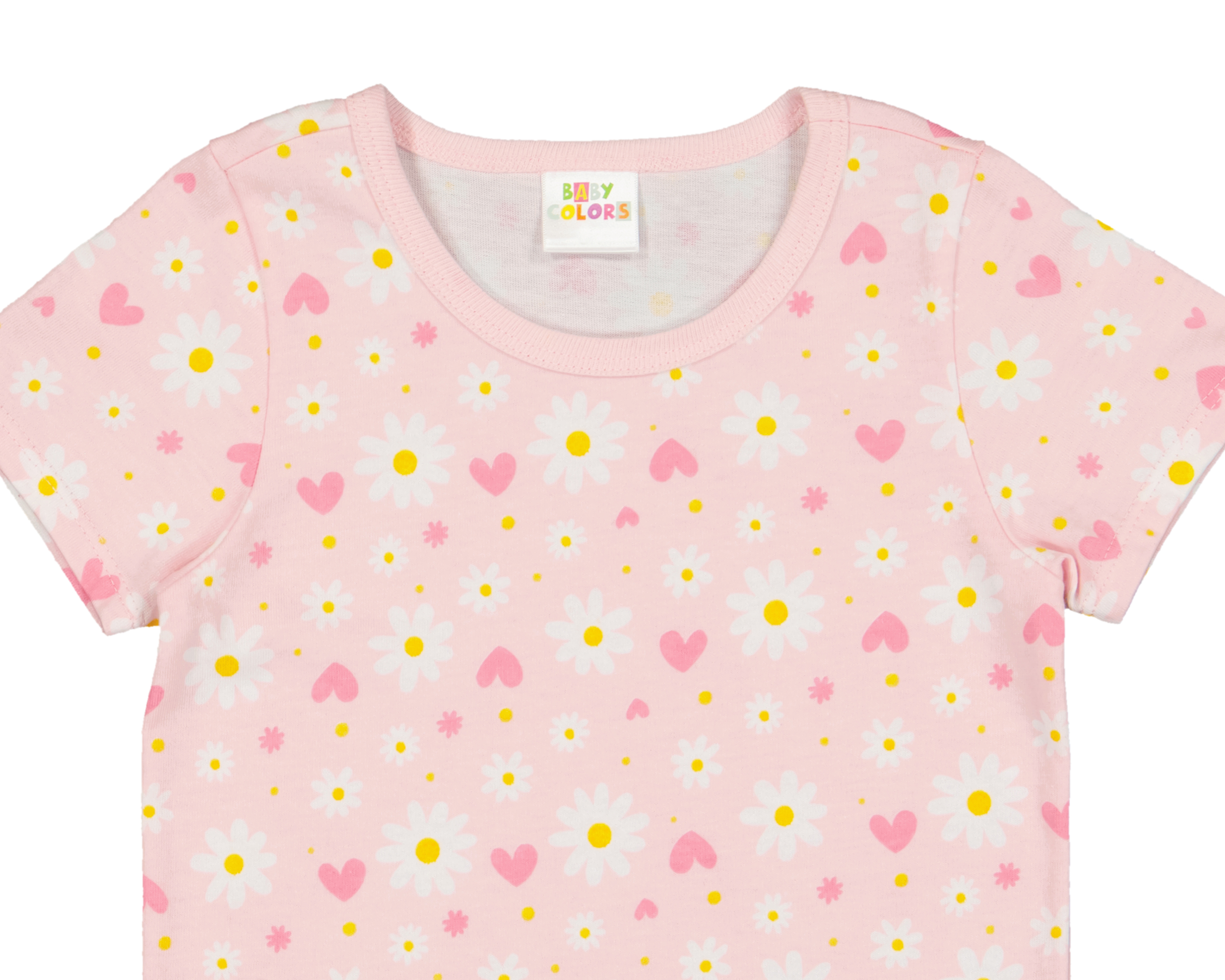 Foto 3 | Foto 3 | Playera para Bebé Niña Baby Colors Rosa 3 Piezas