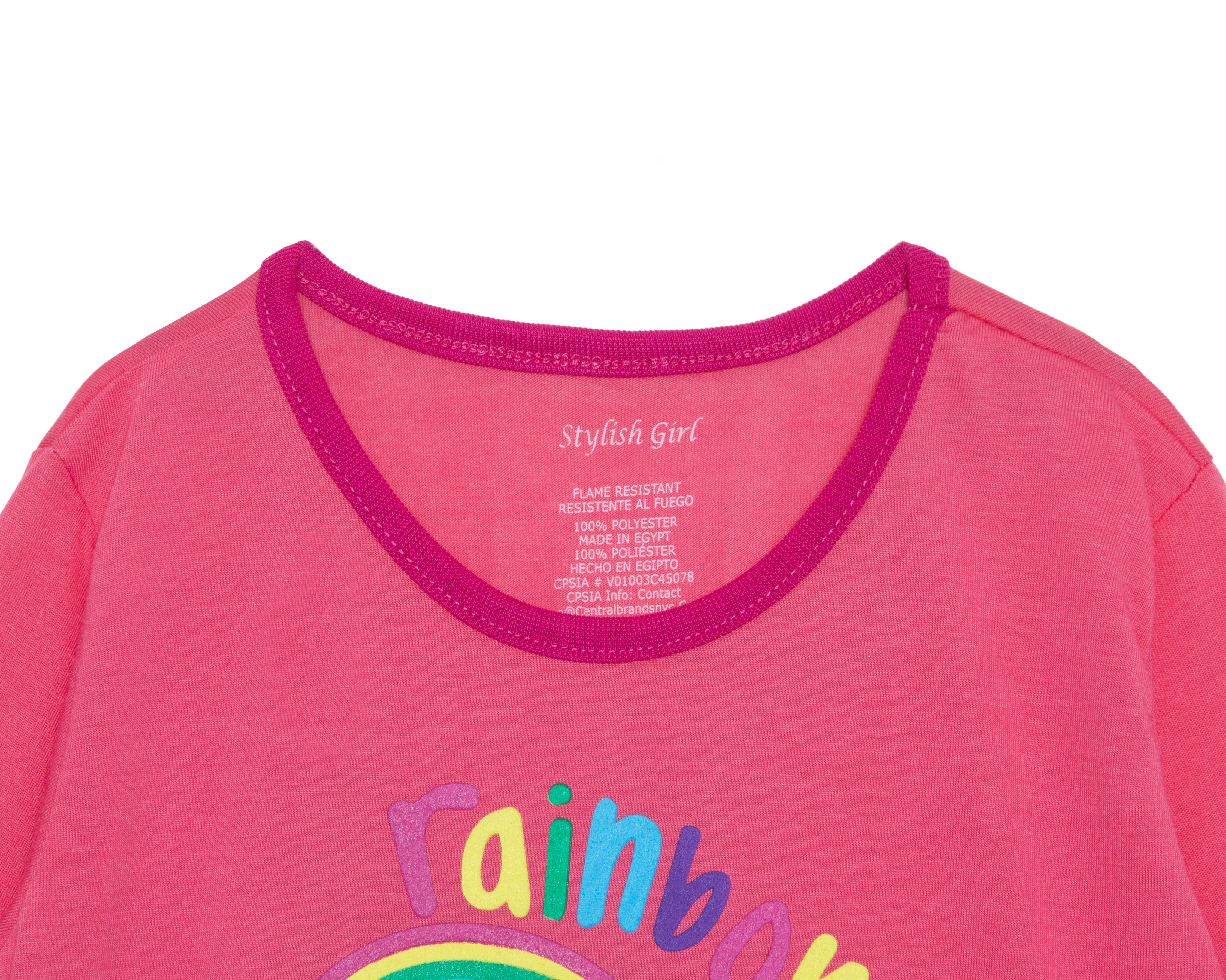 Foto 4 pulgar | Foto 3 | Pijama para Bebé Niña Stylish Girl de Algodón Rosa