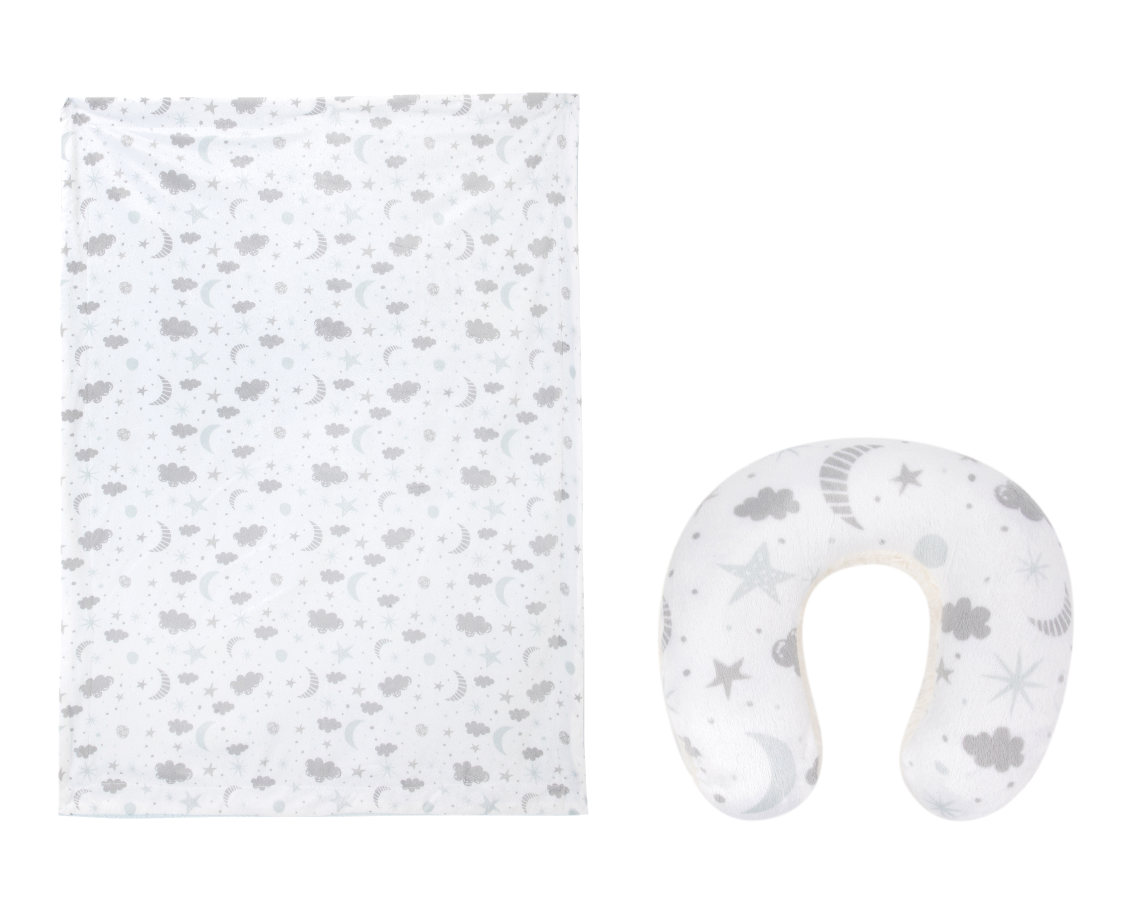 Foto 2 pulgar | Foto 1 | Manta para Bebé Stylish Baby con Soporte para Cabeza 2 Piezas