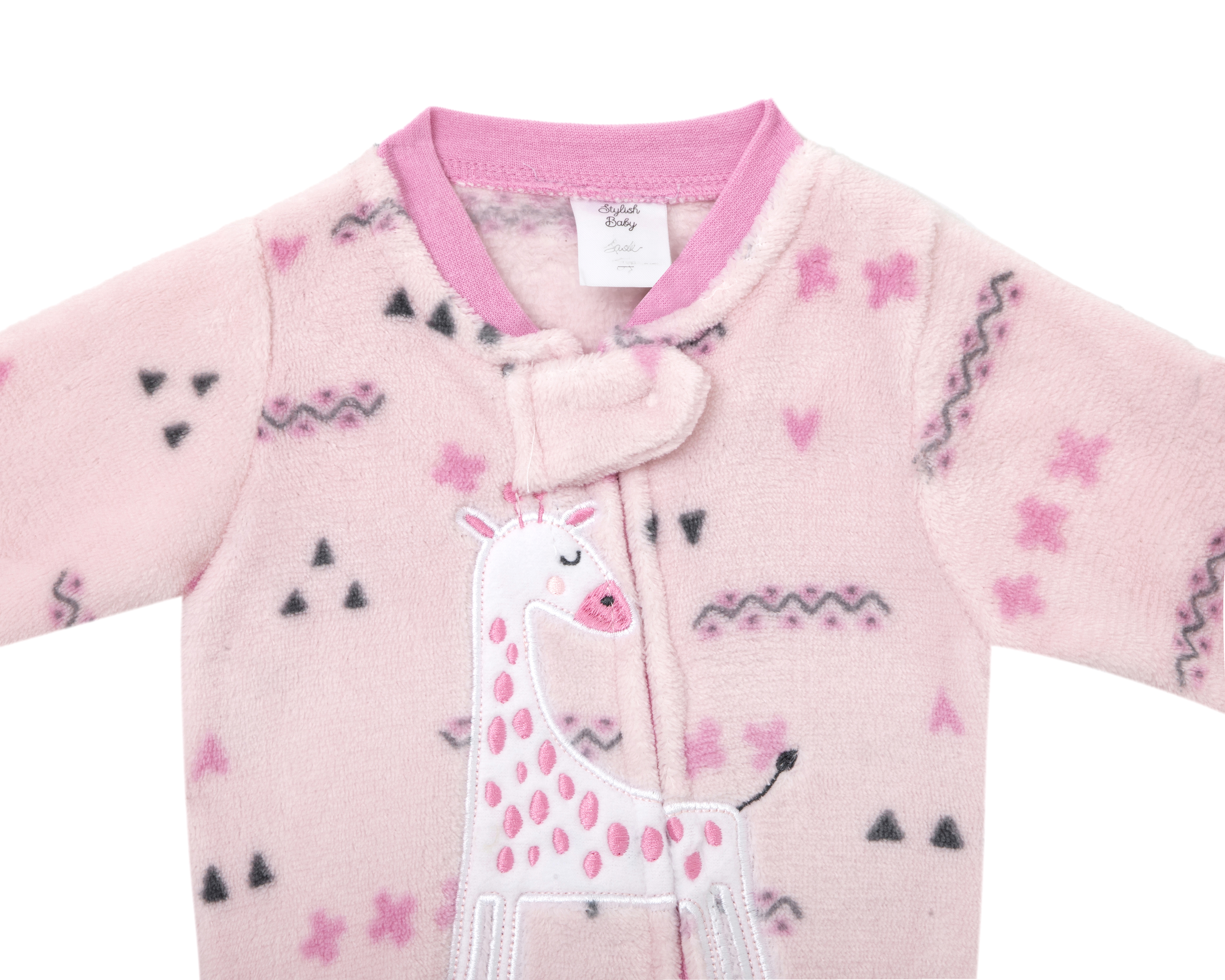 Foto 4 pulgar | Foto 3 | Mameluco para Bebé Niña Stylish Baby Rosa