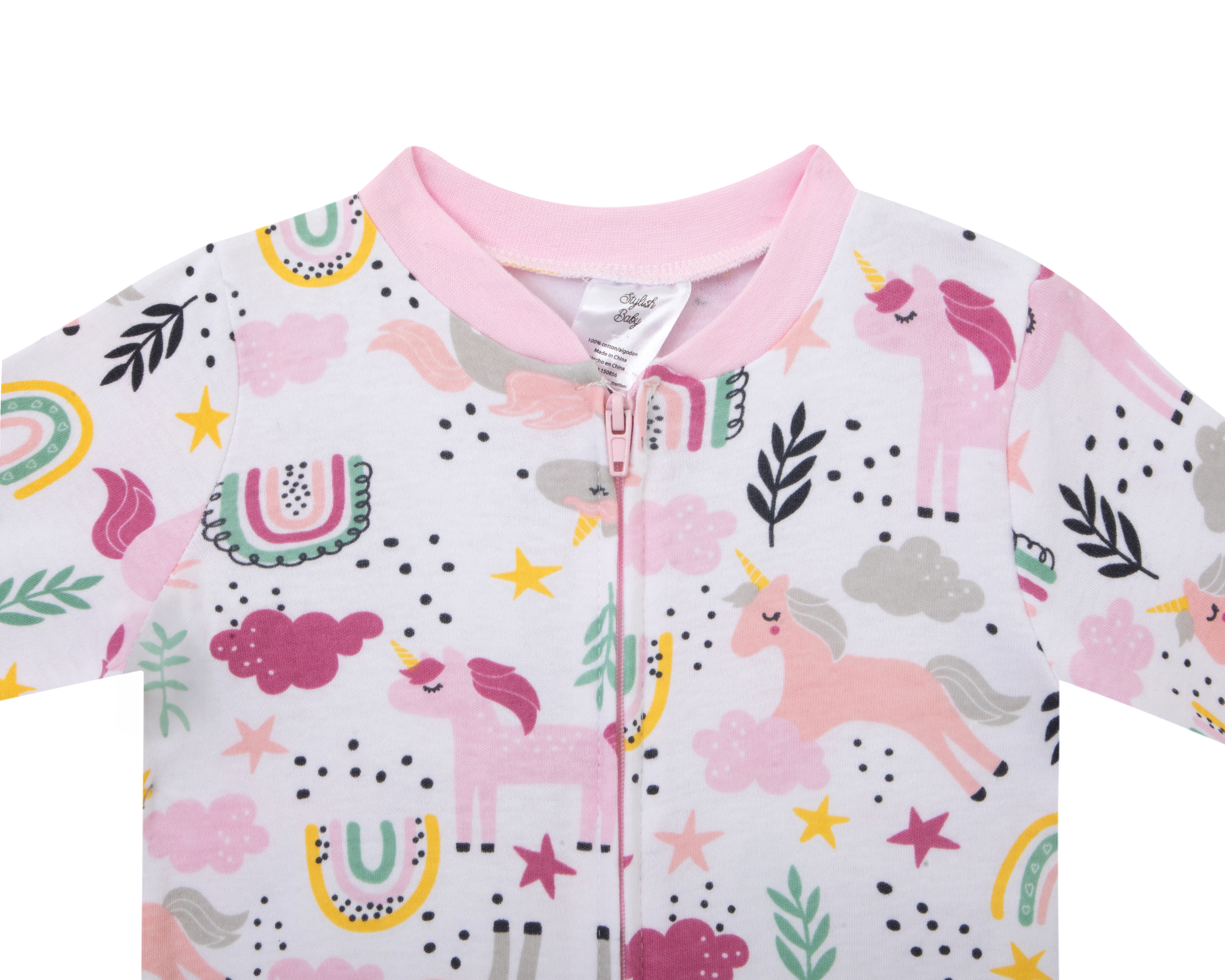 Foto 3 | Foto 3 | Mameluco para Bebé Niña Stylish Baby de Algodón Multicolor