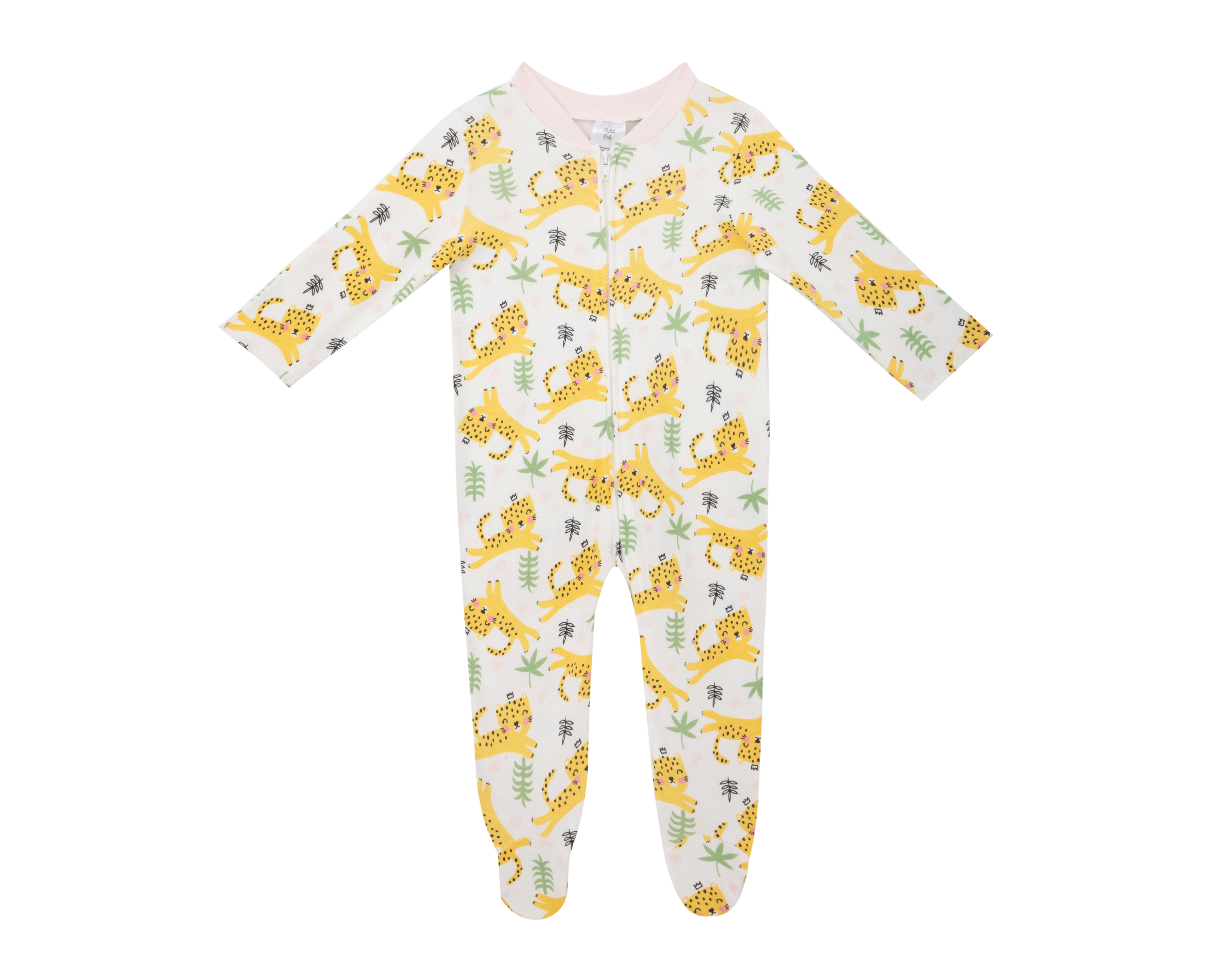 Mameluco para Bebé Niña Stylish Baby de Algodón Blanco