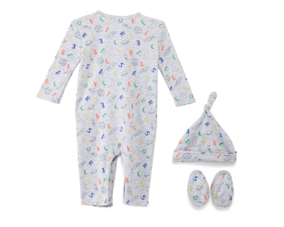 Foto 2 | Foto 2 | Mameluco para Bebé Niño Quiltex con Gorro y Zapatos