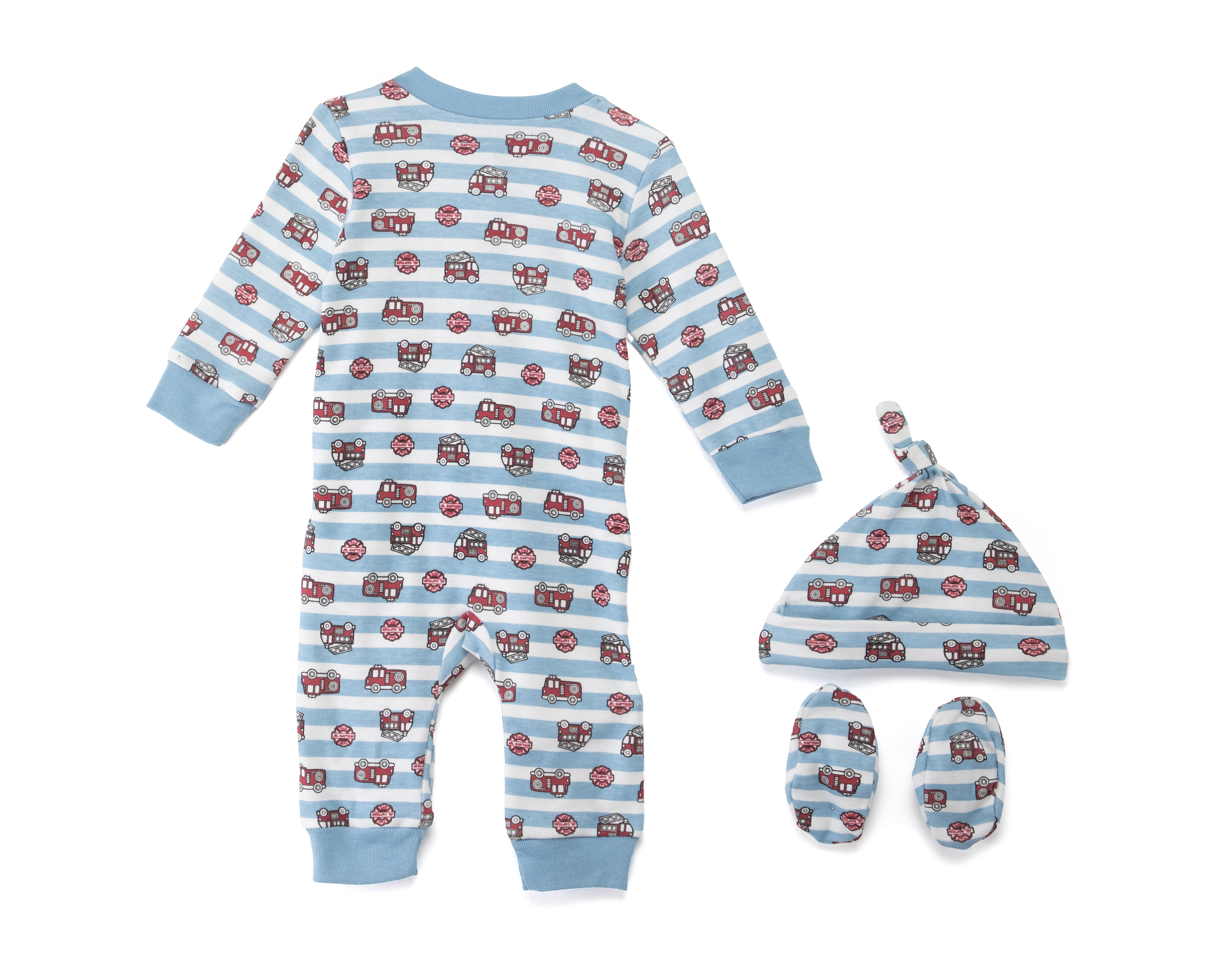 Foto 3 pulgar | Foto 2 | Mameluco para Bebé Niño Quiltex con Gorro y Zapatos