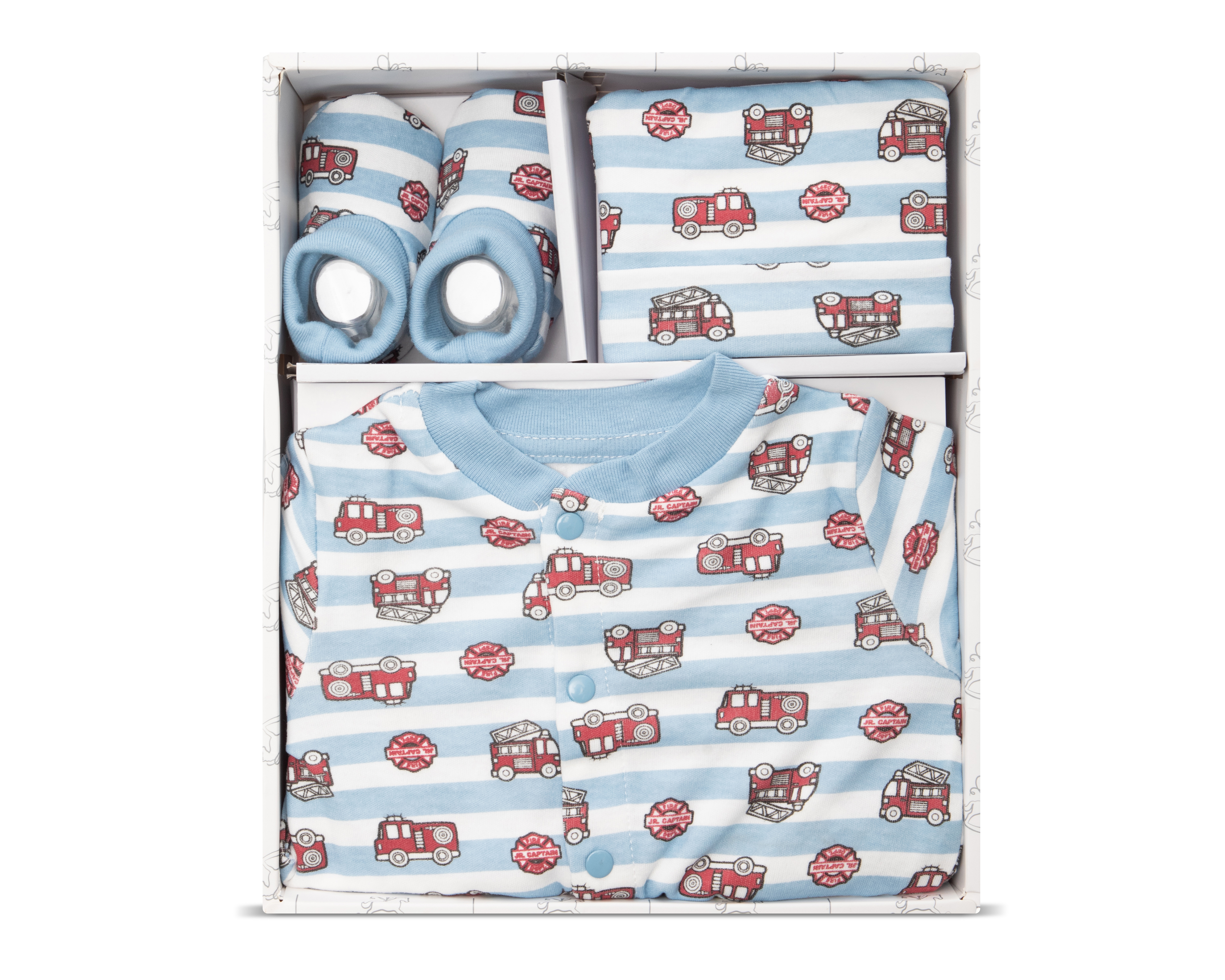 Foto 6 | Foto 6 | Mameluco para Bebé Niño Quiltex con Gorro y Zapatos