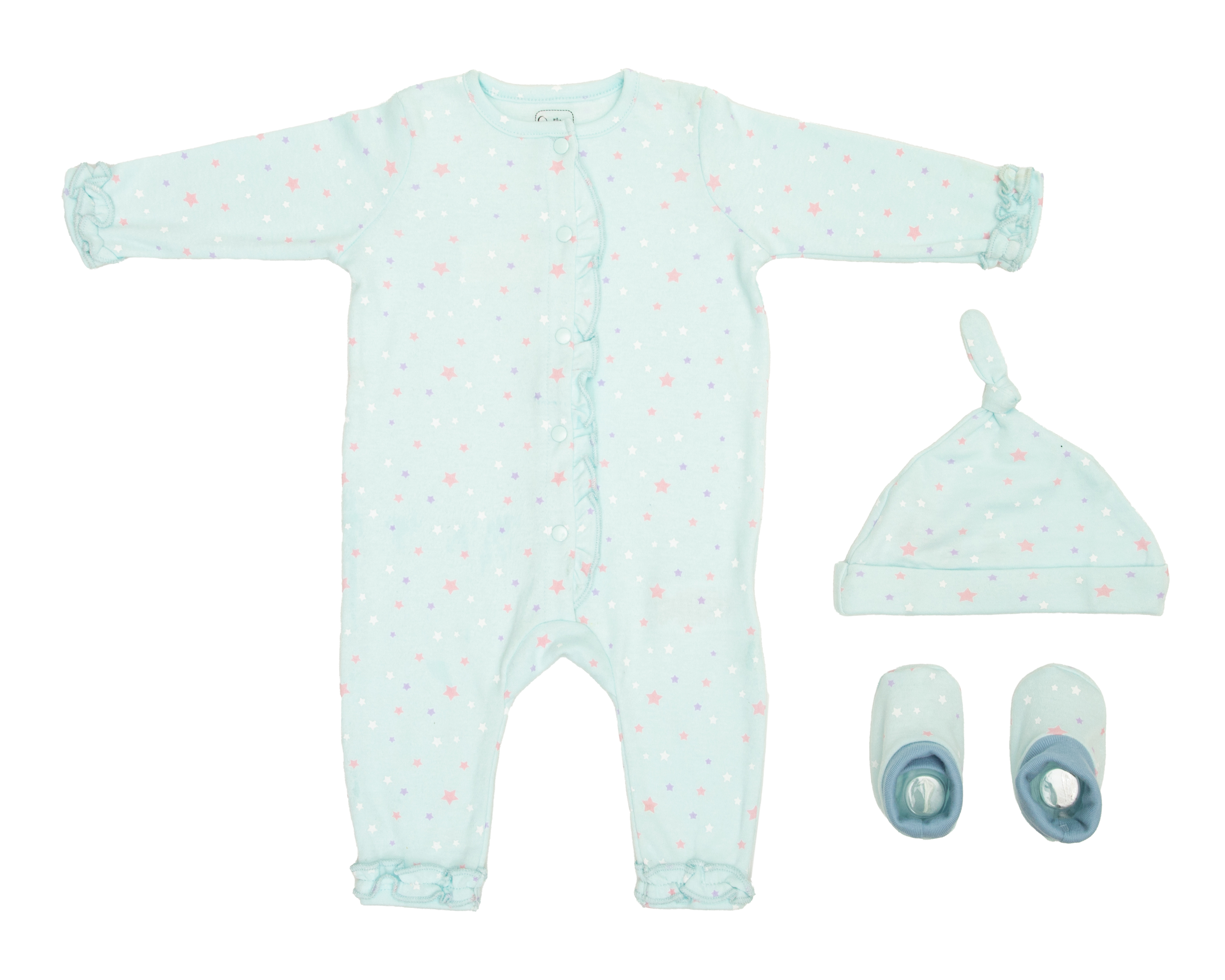 Mameluco para Bebé Quiltex con Gorro y Zapatos