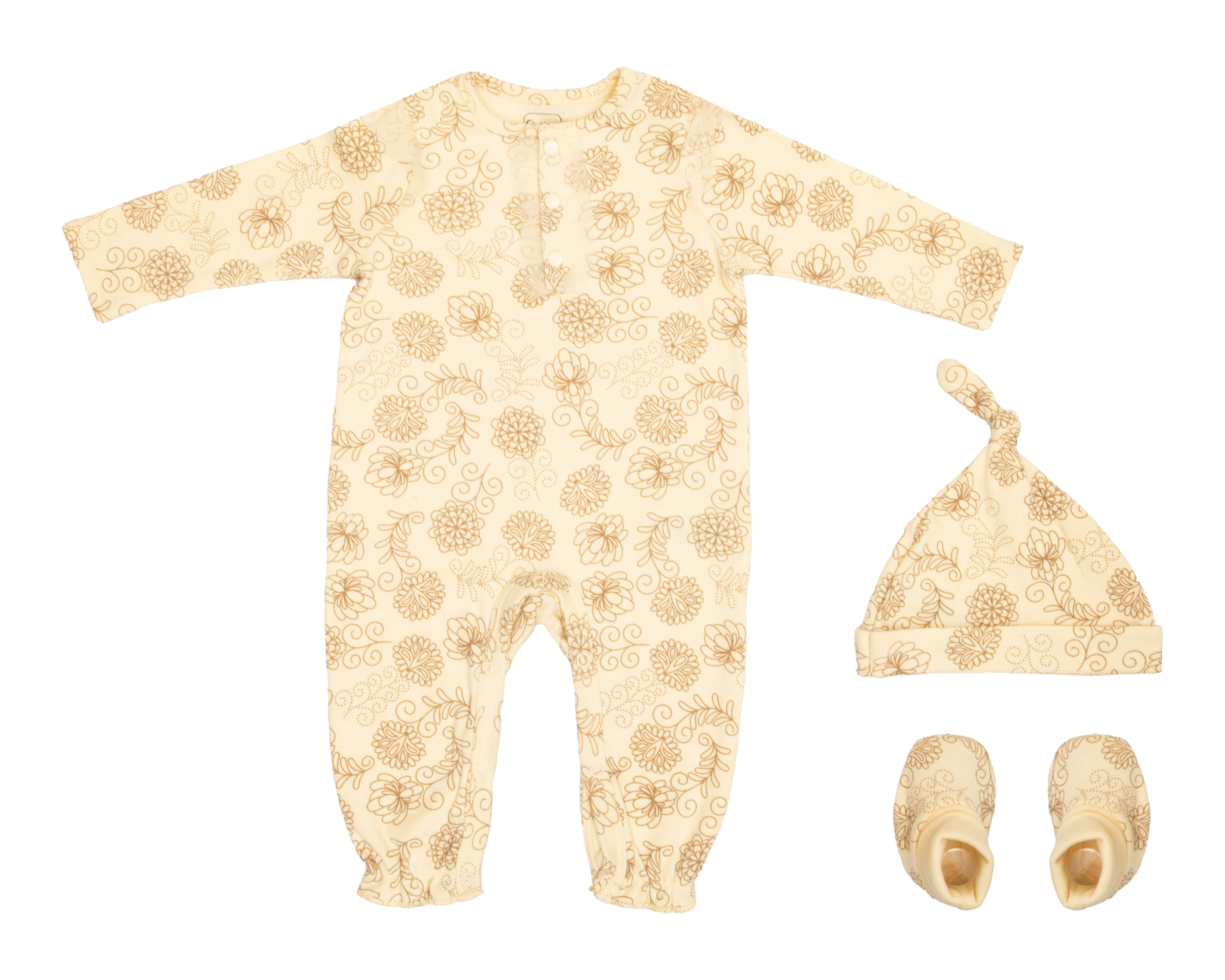 Foto 1 | Foto 1 | Set de Mameluco para Bebé Niña Quiltex con Estampado