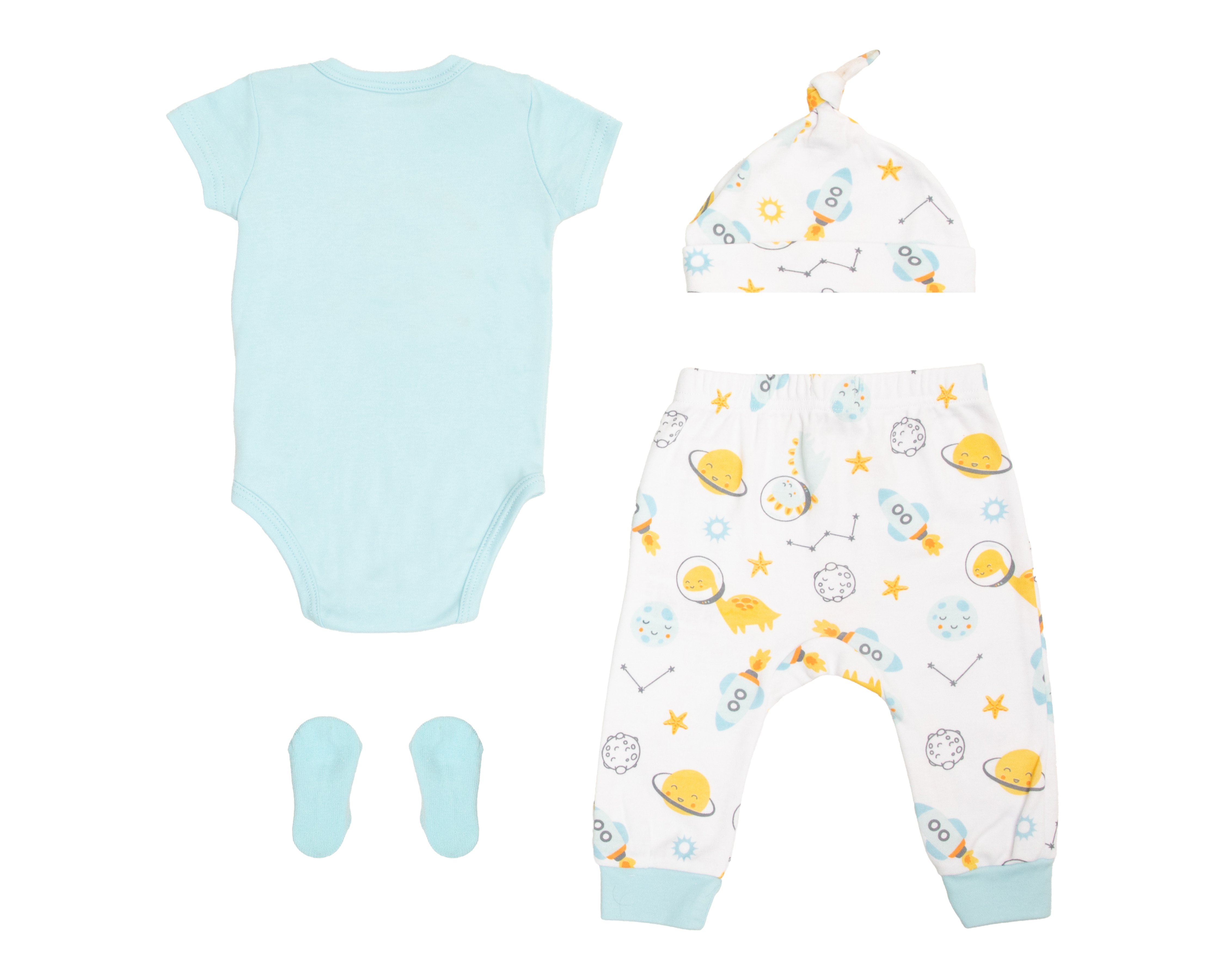 Foto 3 pulgar | Foto 2 | Conjunto para Bebé Niño Quiltex 4 Piezas