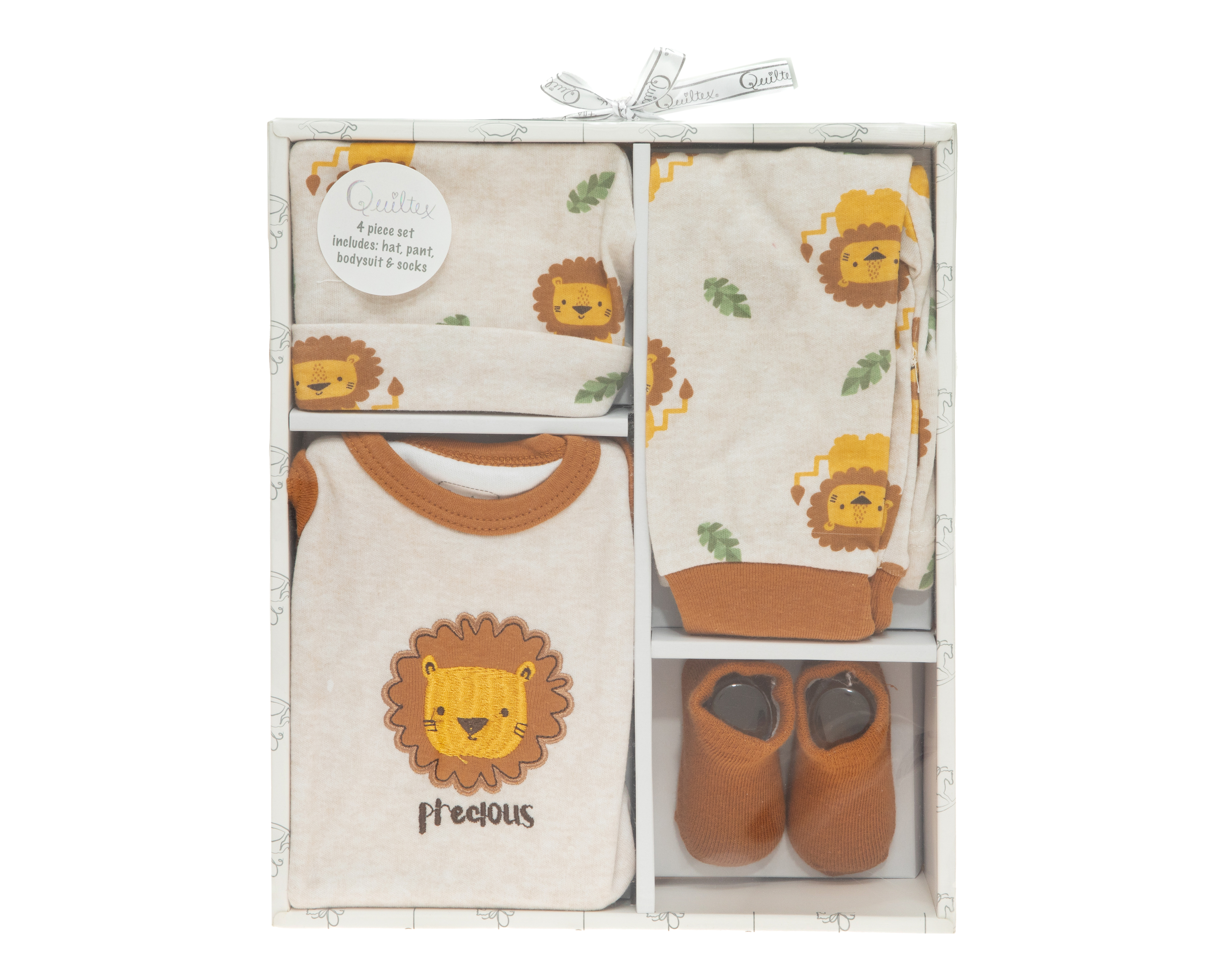 Foto 8 | Foto 8 | Conjunto para Bebé Niño Quiltex 4 Piezas