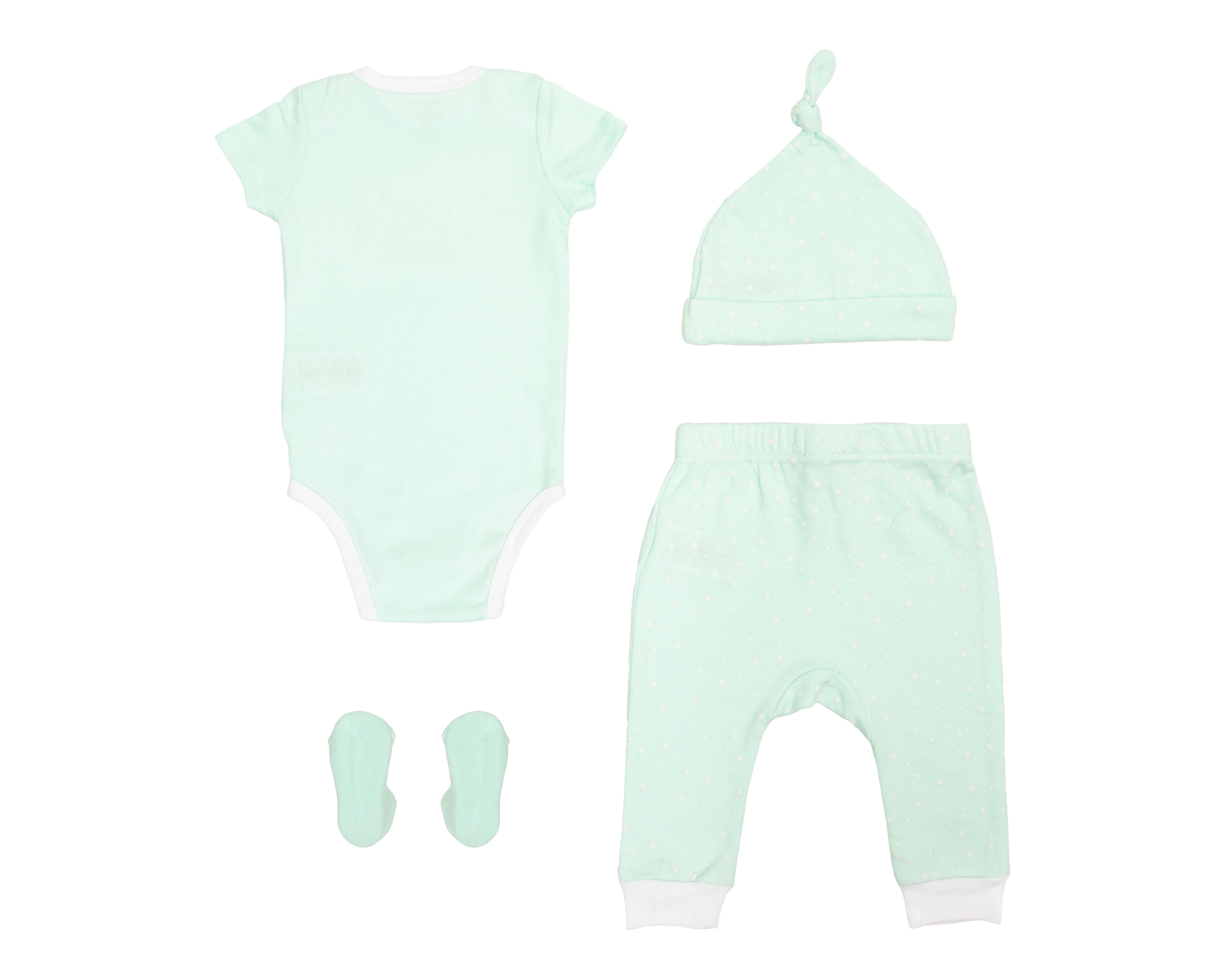 Foto 2 | Foto 2 | Conjunto para Bebé Niño Quiltex 4 Piezas