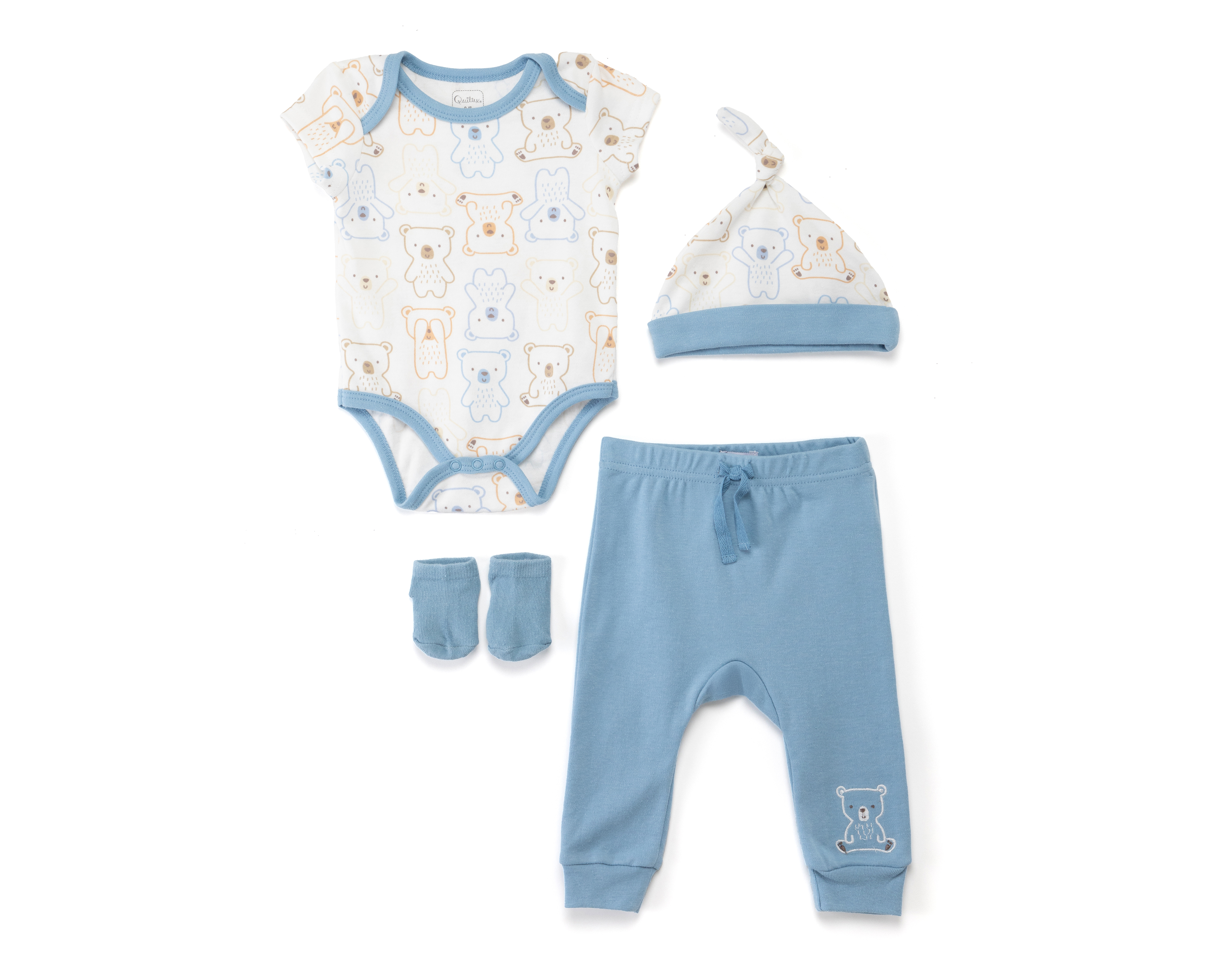 Pañalero para Bebé Niño Quiltex con Accesorios