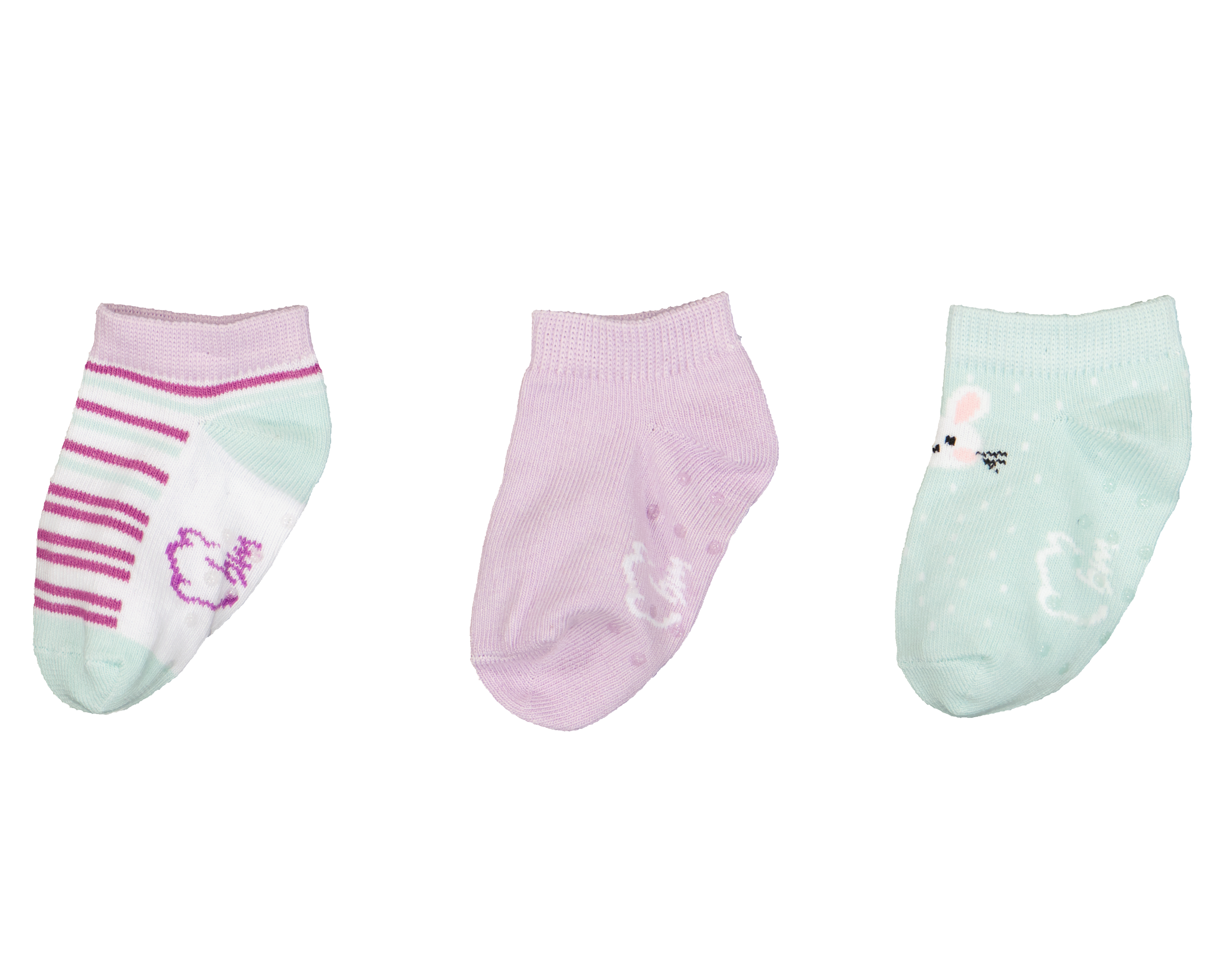 Calcetines para Bebé Niña Baby Mink 3 Pares